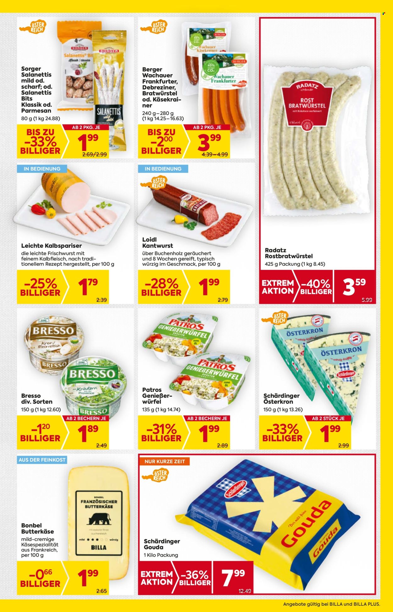Angebote Billa - 18.4.2024 - 24.4.2024. Seite 7