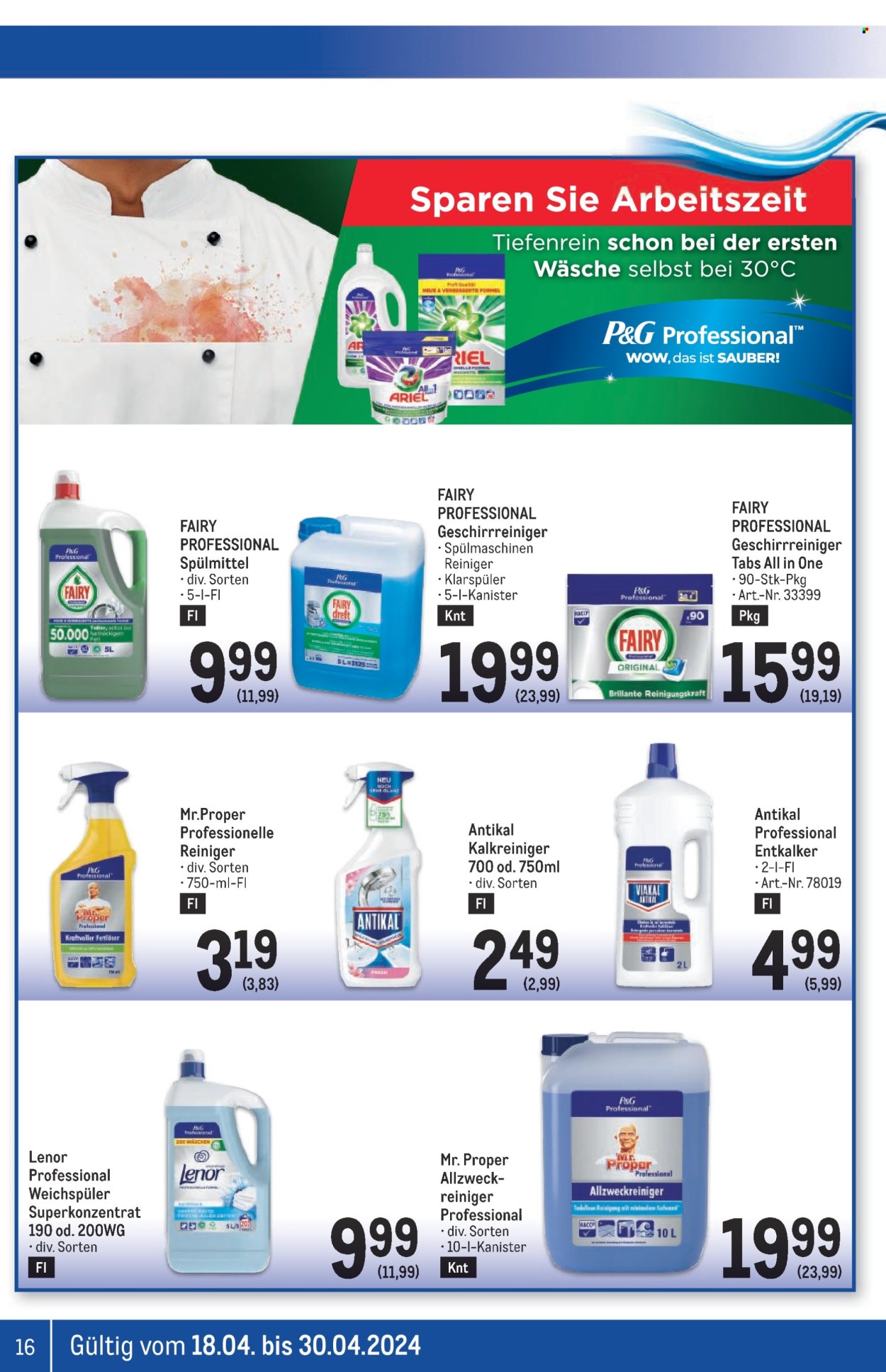Angebote Metro - 18.4.2024 - 30.4.2024. Seite 16