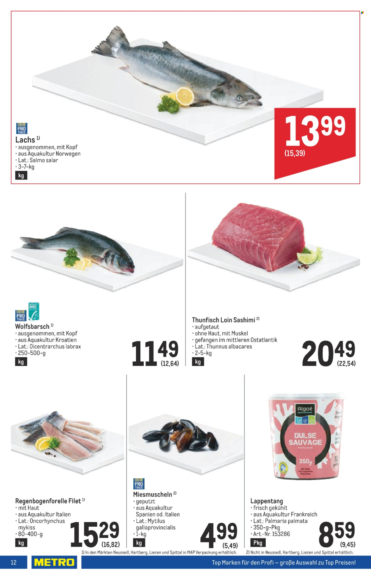 Angebote Metro - 18.4.2024 - 30.4.2024. Seite 12
