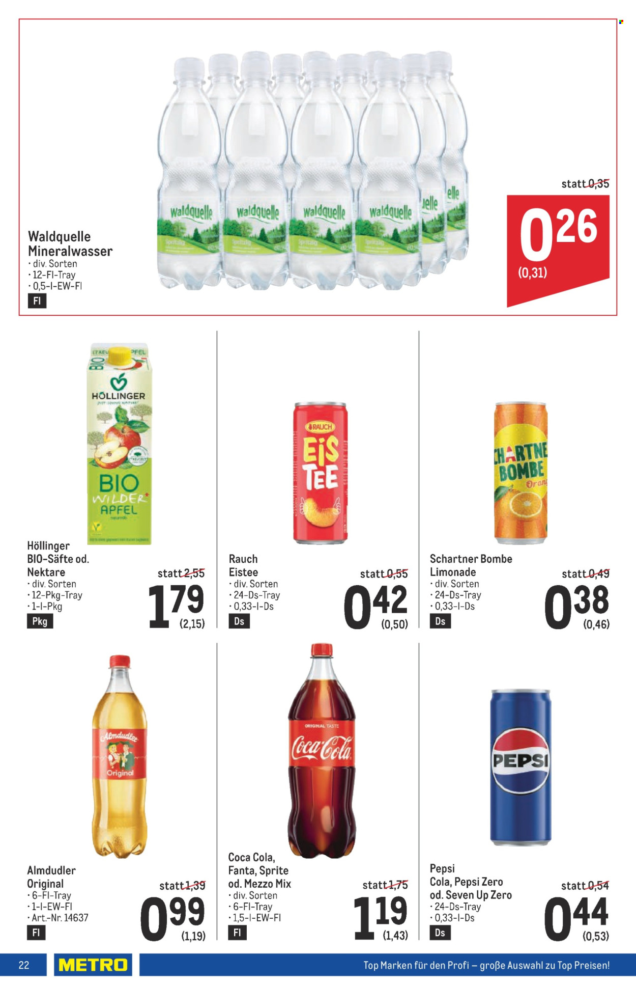 Angebote Metro - 18.4.2024 - 30.4.2024. Seite 22