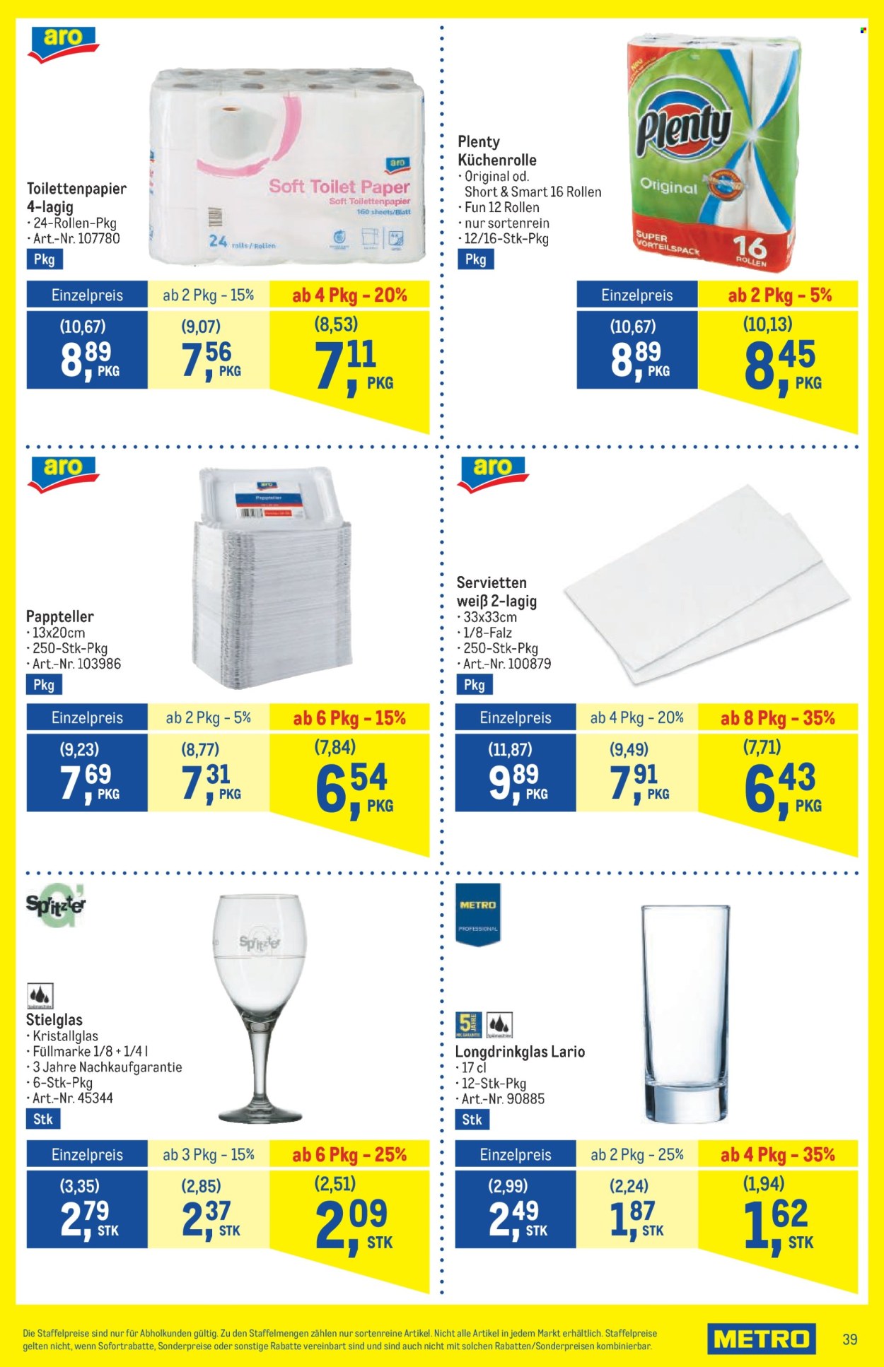 Angebote Metro - 18.4.2024 - 30.4.2024. Seite 39