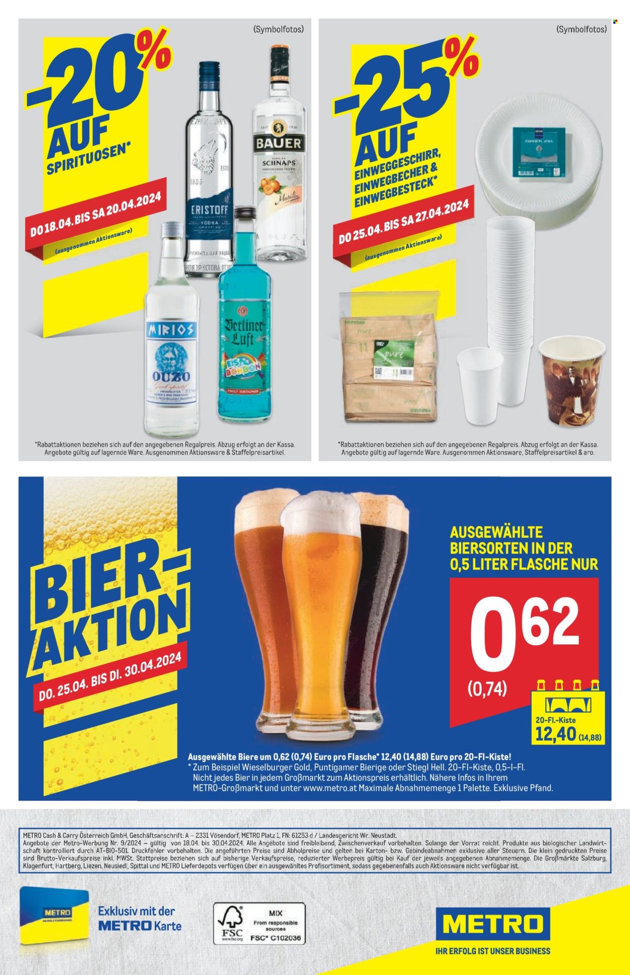 Angebote Metro - 18.4.2024 - 30.4.2024. Seite 40