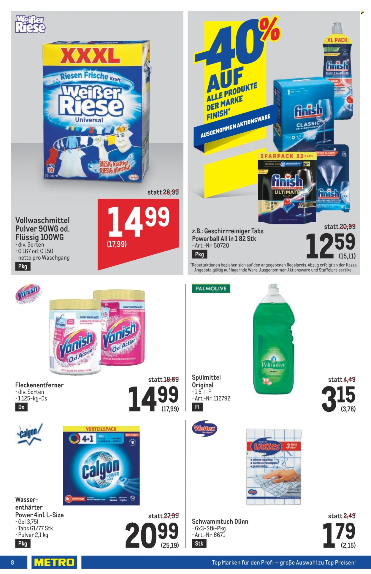 Angebote Metro - 18.4.2024 - 30.4.2024. Seite 8