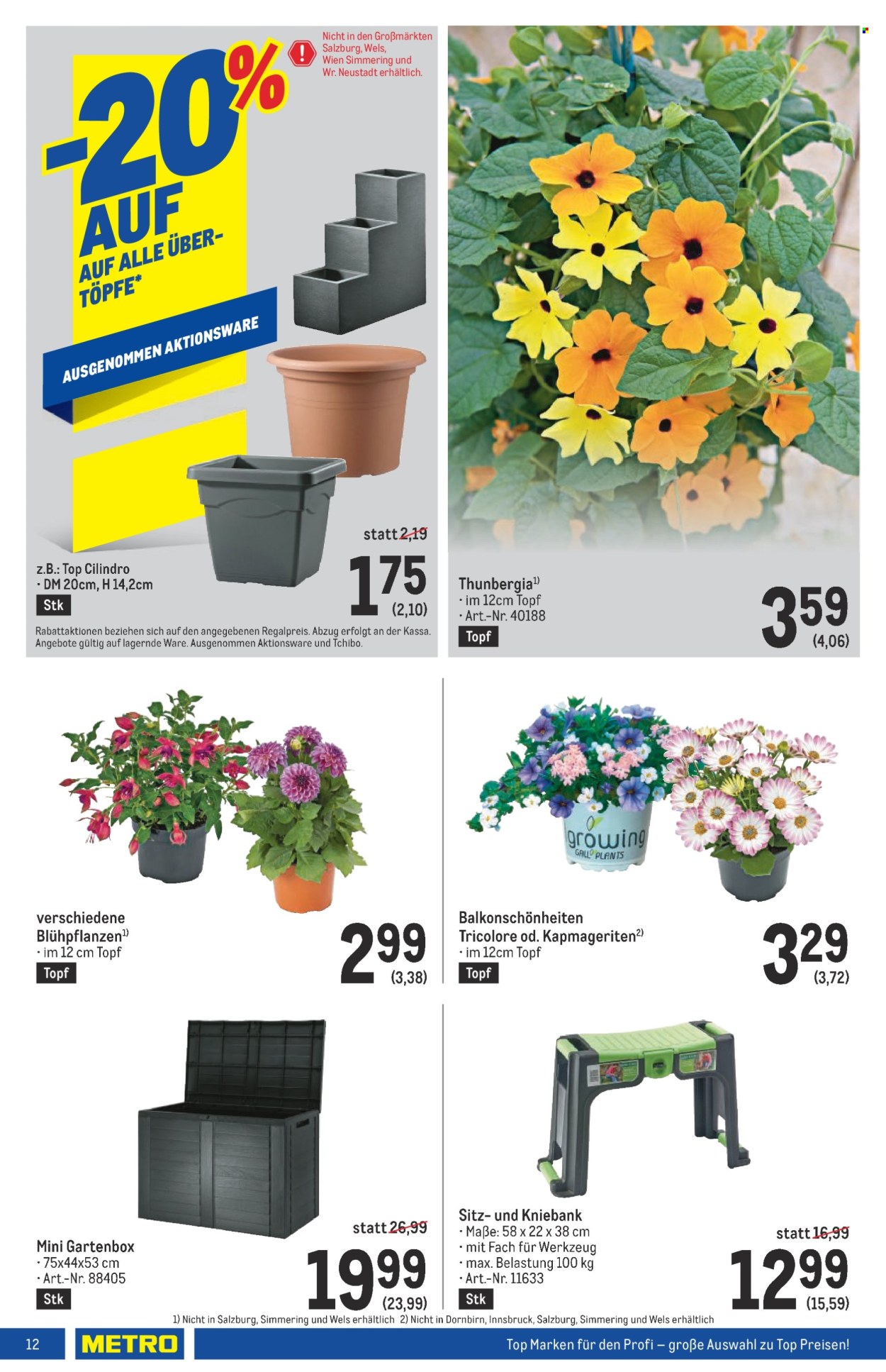 Angebote Metro - 18.4.2024 - 30.4.2024. Seite 12