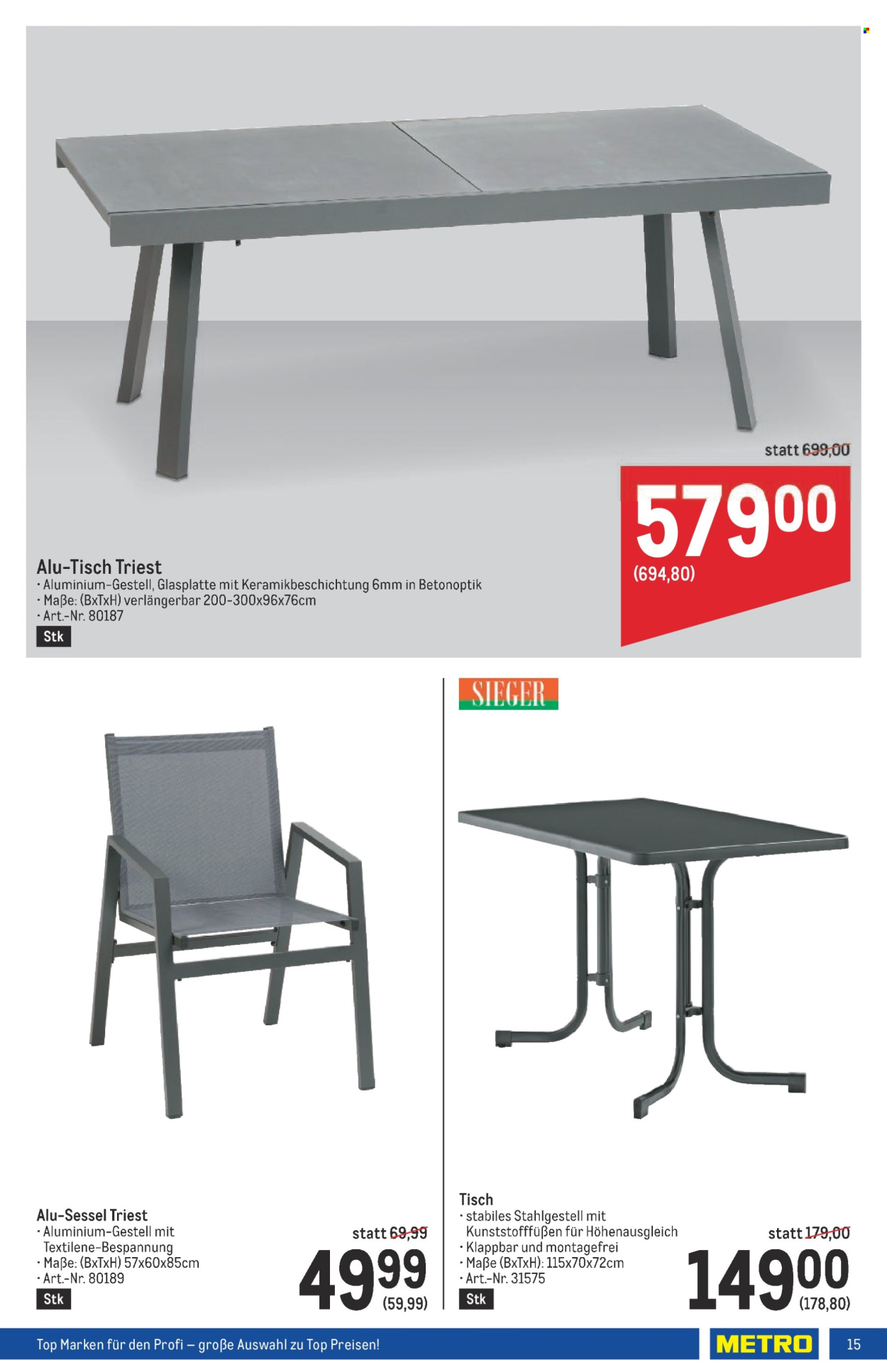 Angebote Metro - 18.4.2024 - 30.4.2024. Seite 15