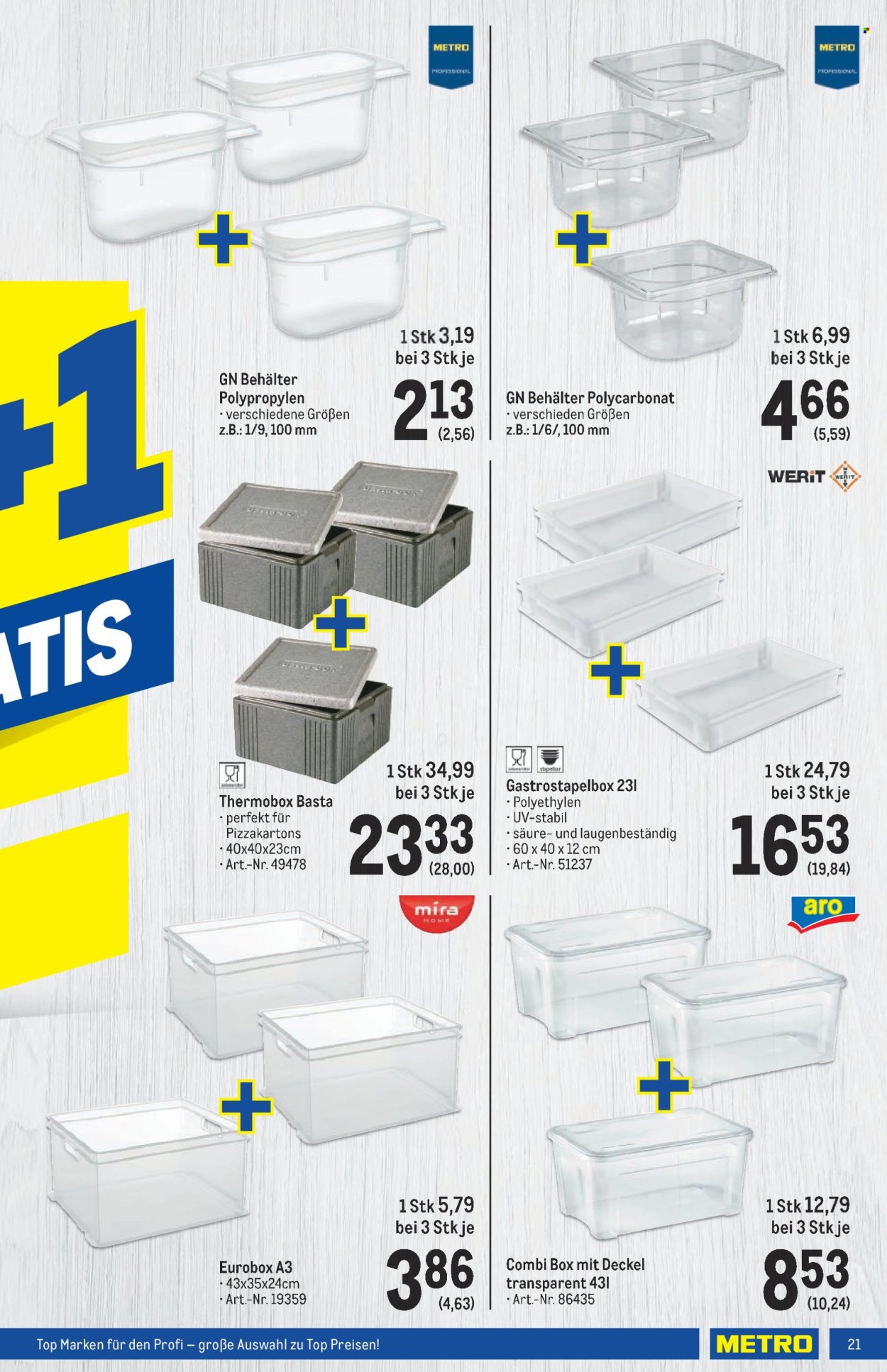 Angebote Metro - 18.4.2024 - 30.4.2024. Seite 21
