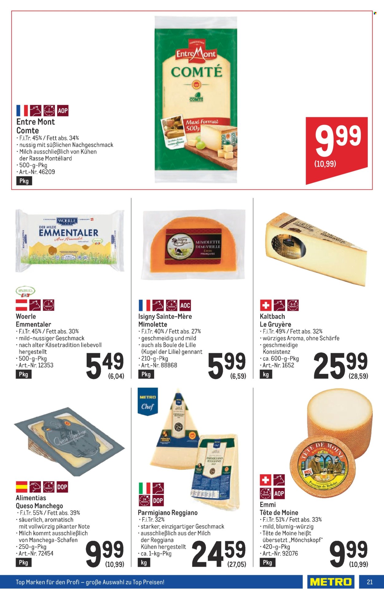 Angebote Metro - 18.4.2024 - 15.5.2024. Seite 21