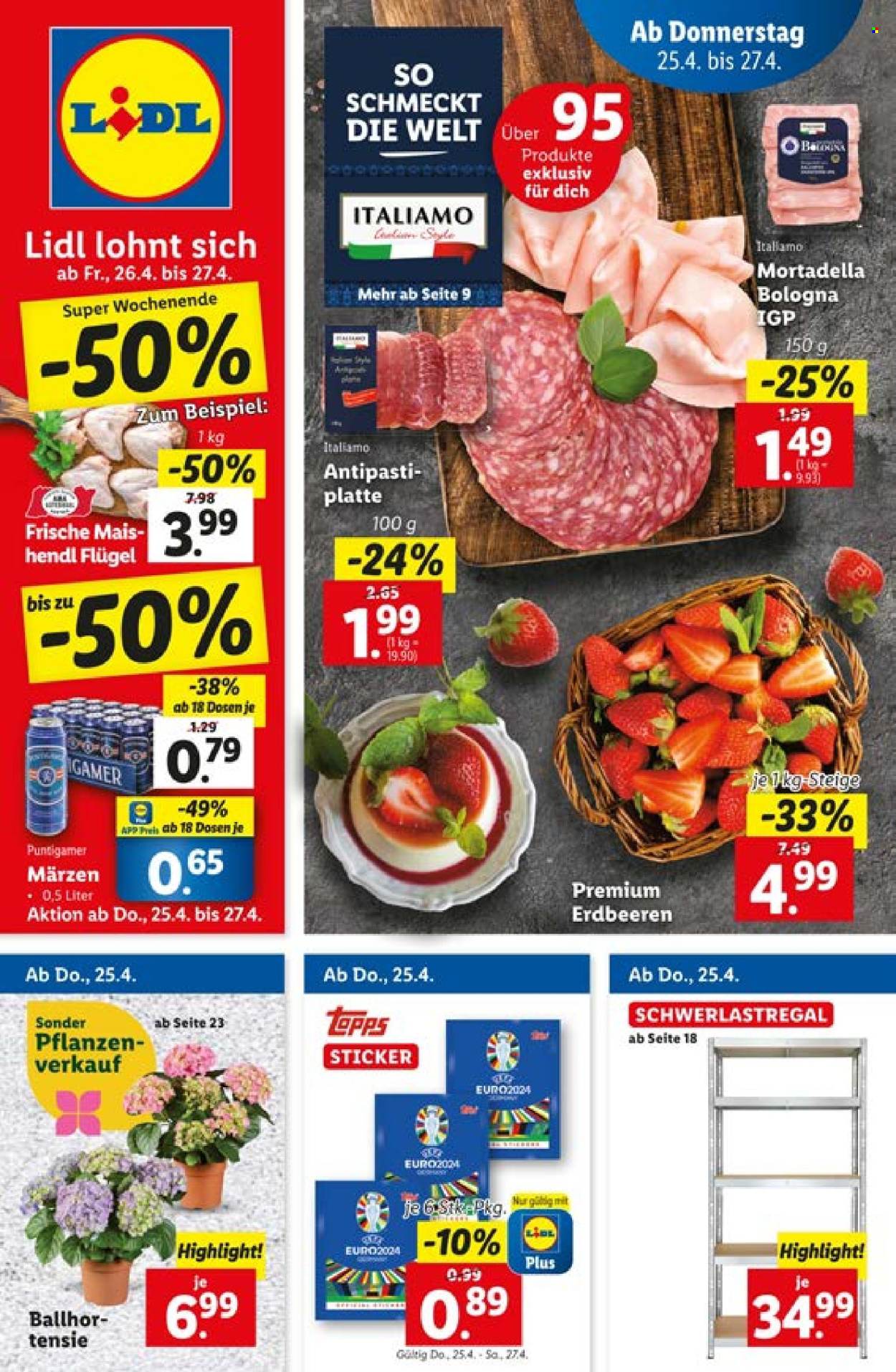Angebote Lidl - 25.4.2024 - 1.5.2024. Seite 1