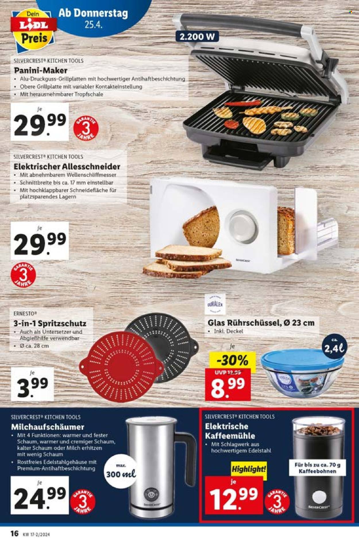 Angebote Lidl - 25.4.2024 - 1.5.2024. Seite 16