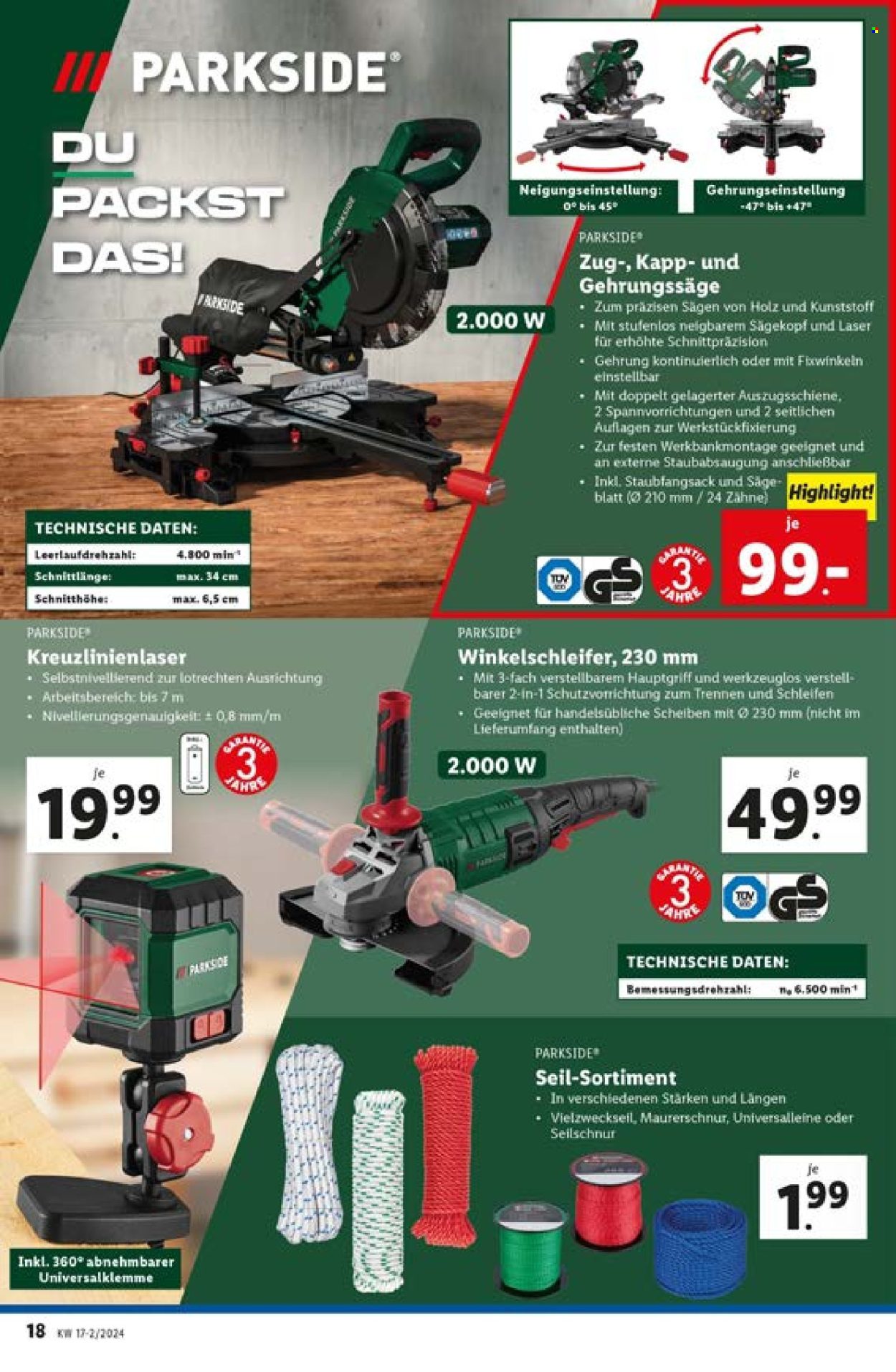 Angebote Lidl - 25.4.2024 - 1.5.2024. Seite 20
