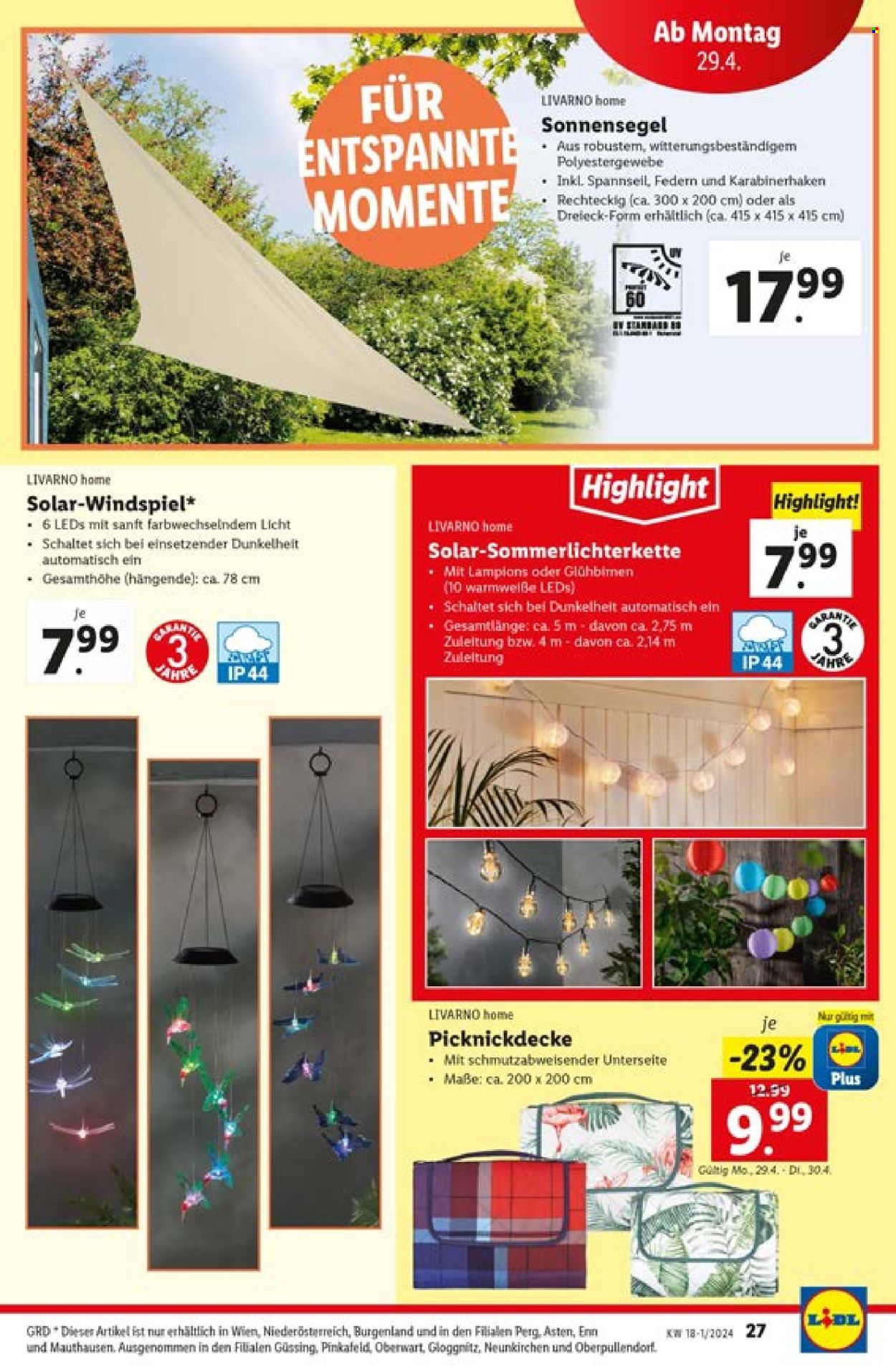 Angebote Lidl - 25.4.2024 - 1.5.2024. Seite 31