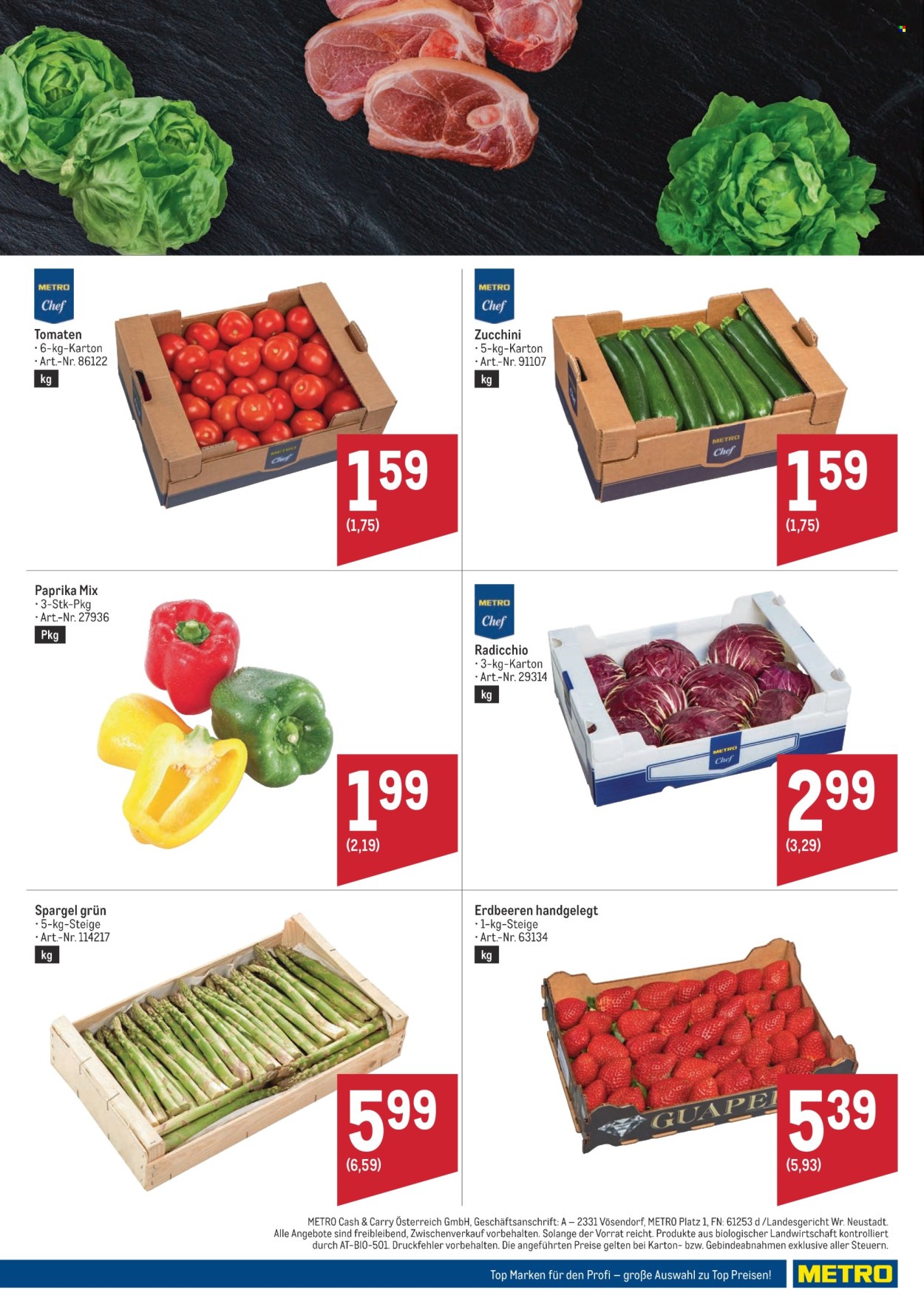 Angebote Metro - 22.4.2024 - 27.4.2024. Seite 2