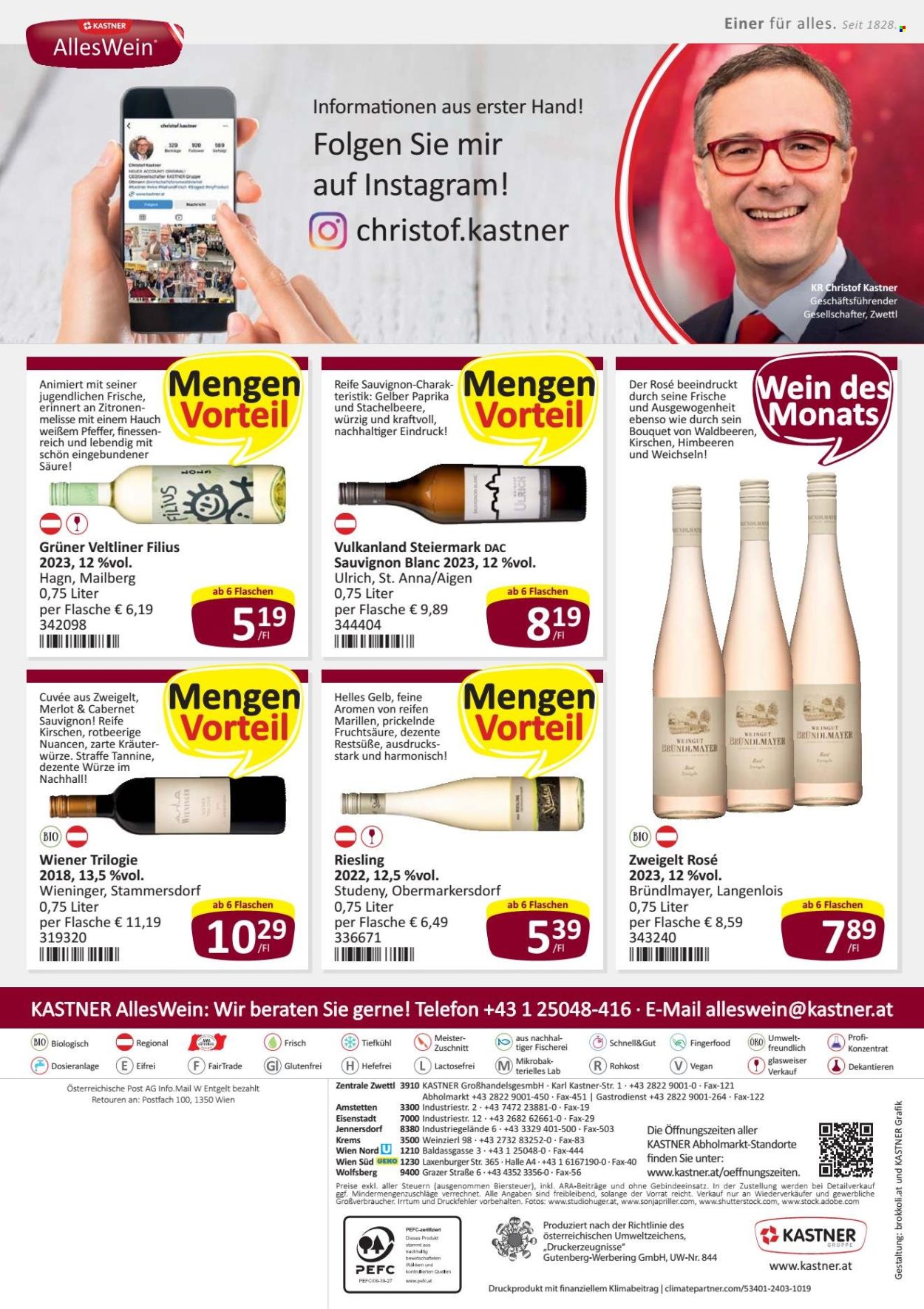 Angebote KASTNER - 22.4.2024 - 4.5.2024. Seite 36