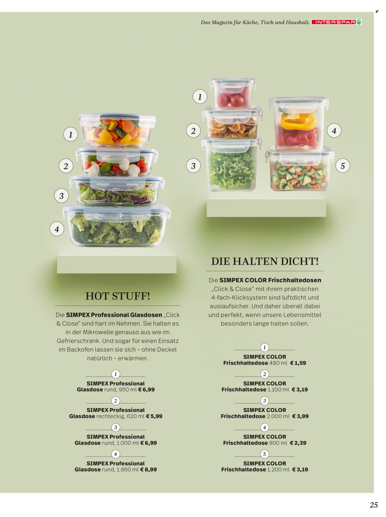 Angebote INTERSPAR. Seite 25