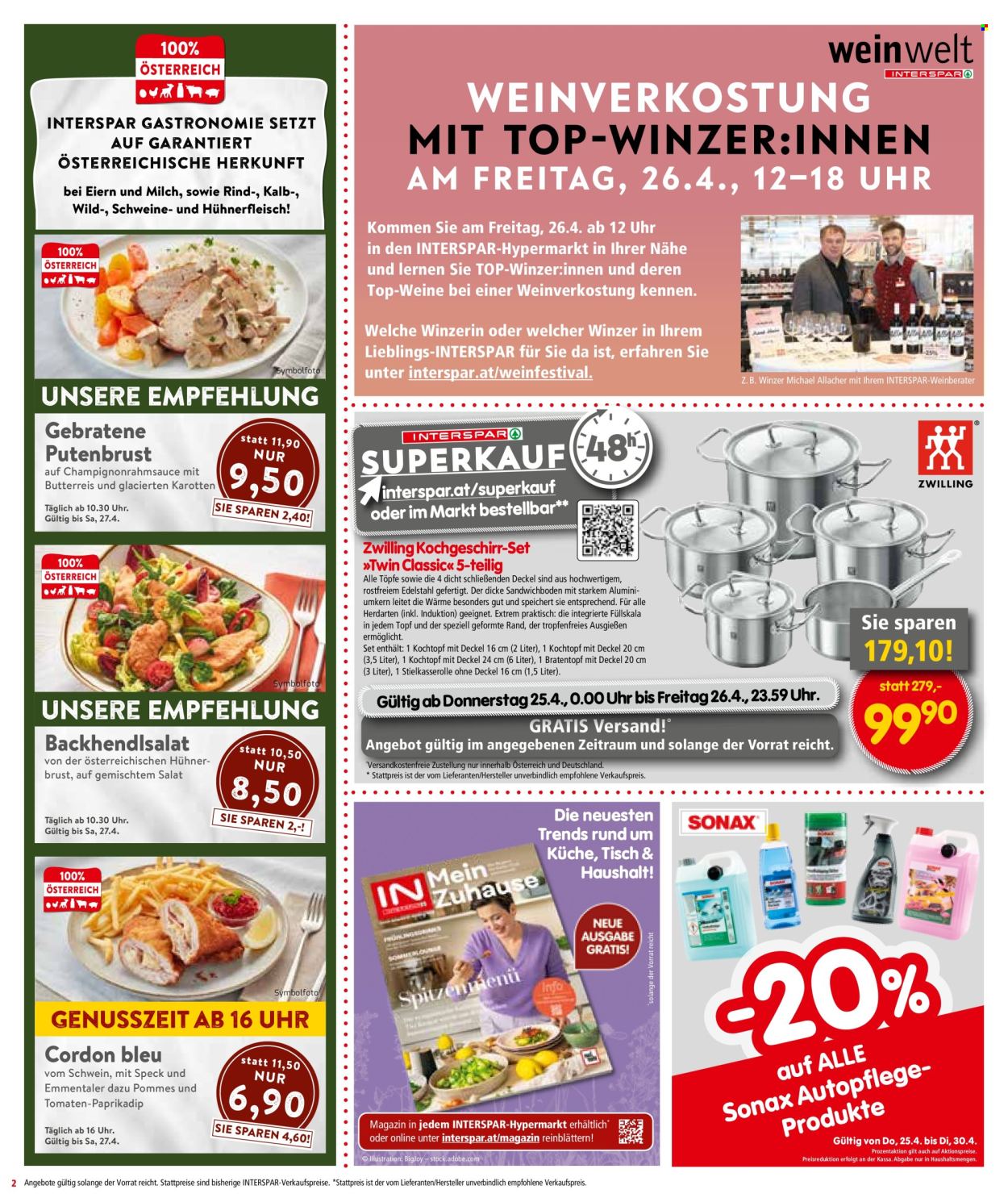 Angebote INTERSPAR - 25.4.2024 - 30.4.2024. Seite 2