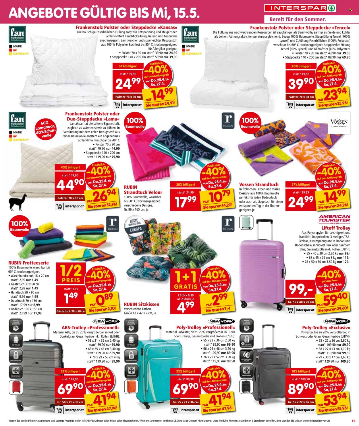 Angebote INTERSPAR - 25.4.2024 - 30.4.2024. Seite 19