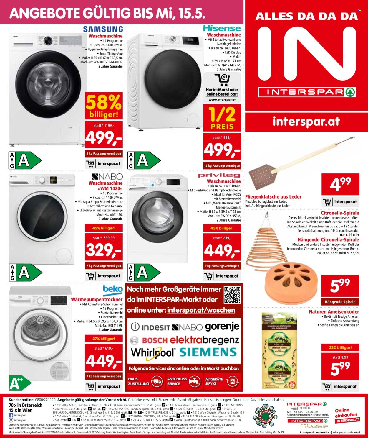 Angebote INTERSPAR - 25.4.2024 - 30.4.2024. Seite 20