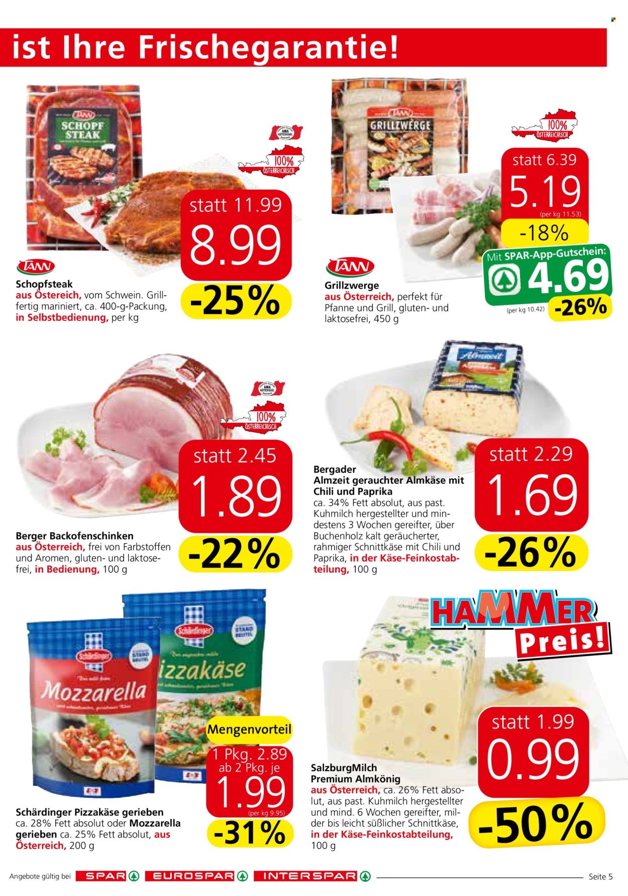 Angebote SPAR - 25.4.2024 - 30.4.2024. Seite 5