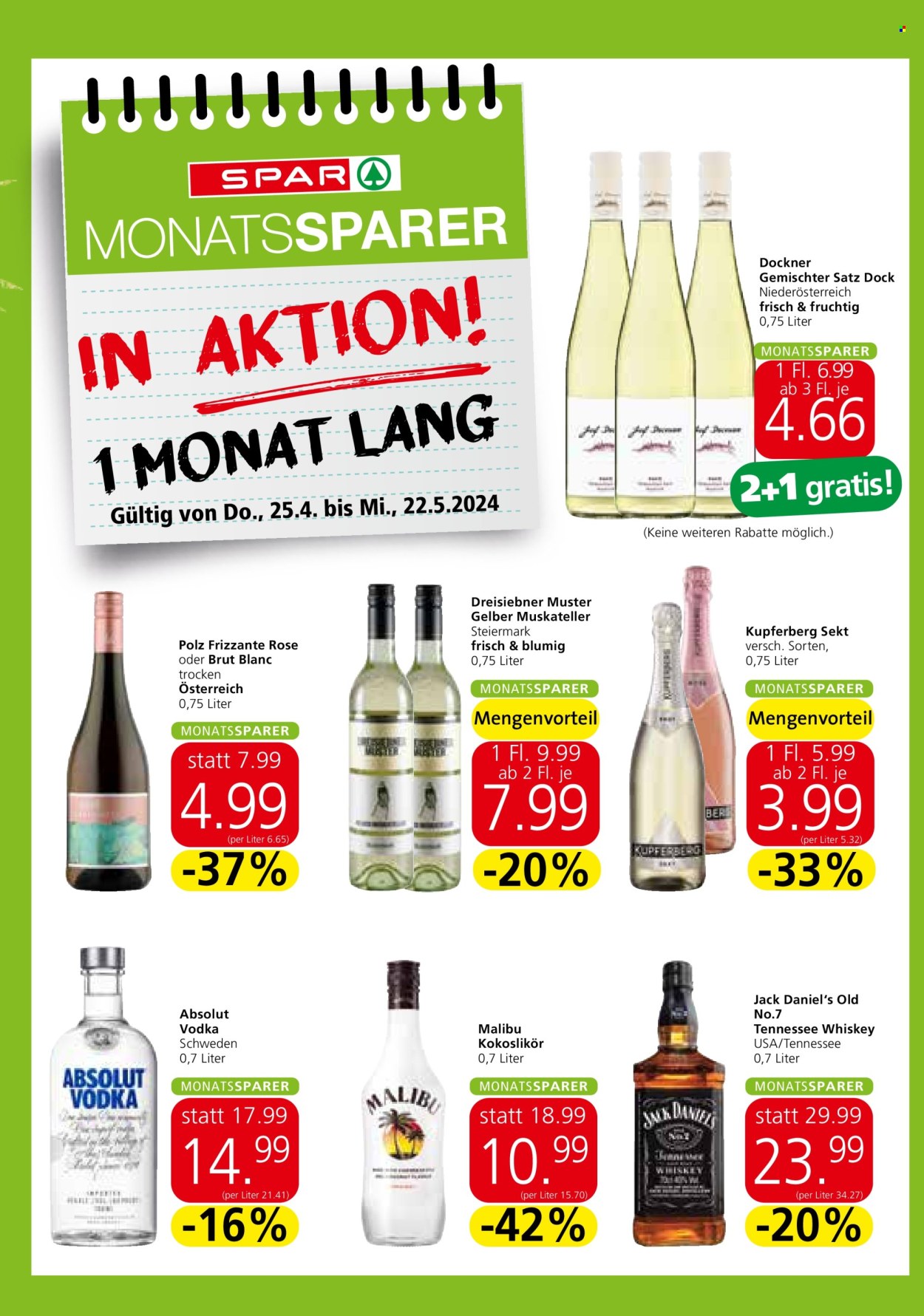 Angebote SPAR - 25.4.2024 - 30.4.2024. Seite 11