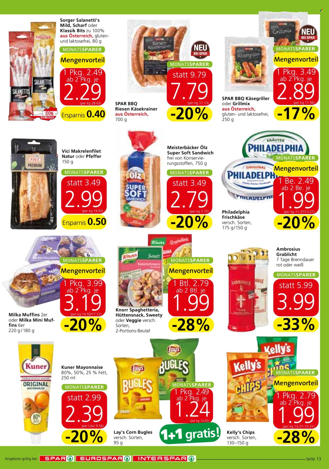 Angebote SPAR - 25.4.2024 - 30.4.2024. Seite 13