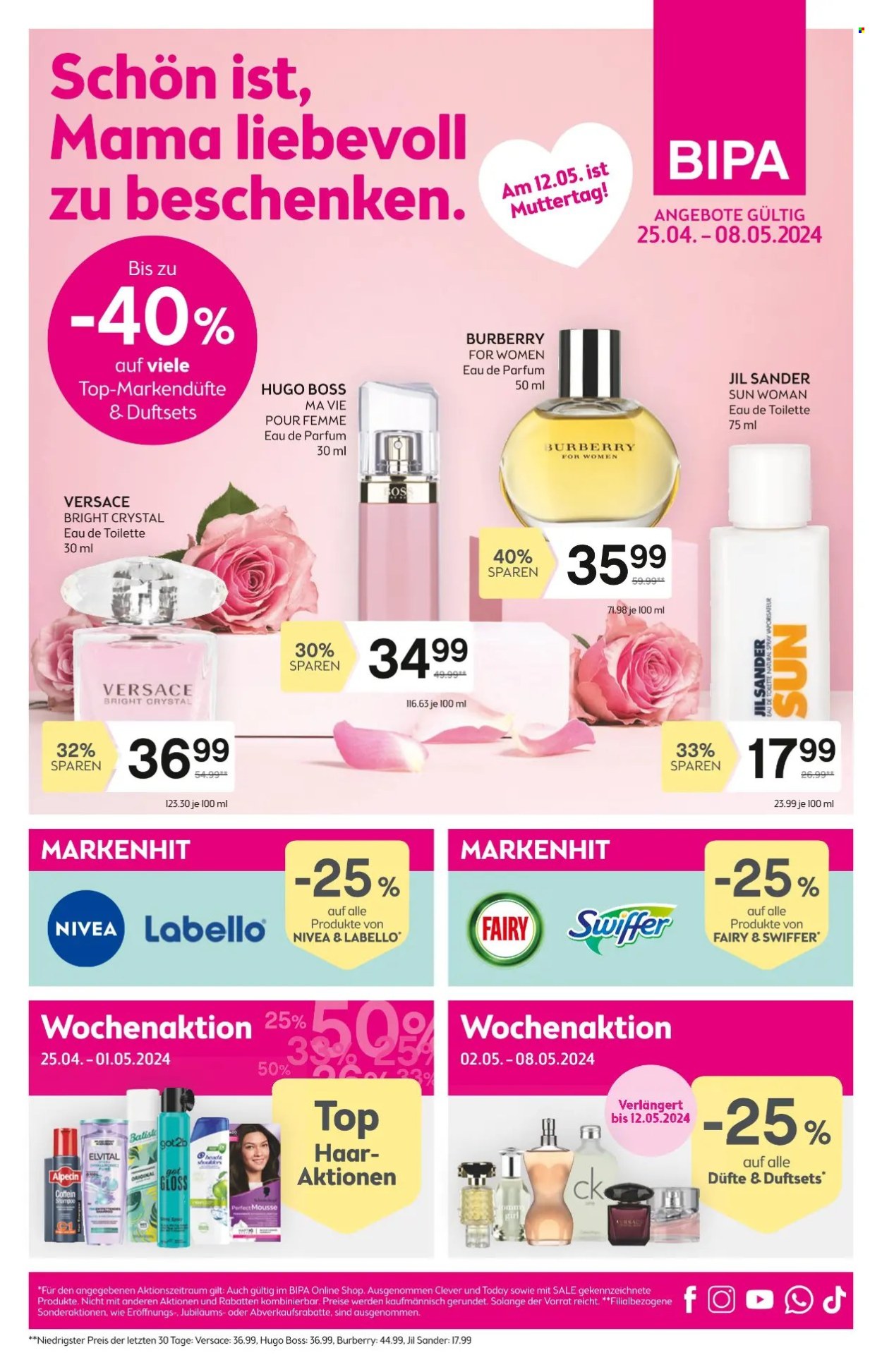 Angebote Bipa - 25.4.2024 - 8.5.2024. Seite 1