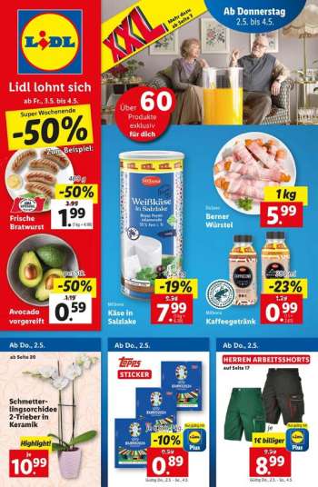 Angebote Lidl - 2.5.2024 - 8.5.2024.