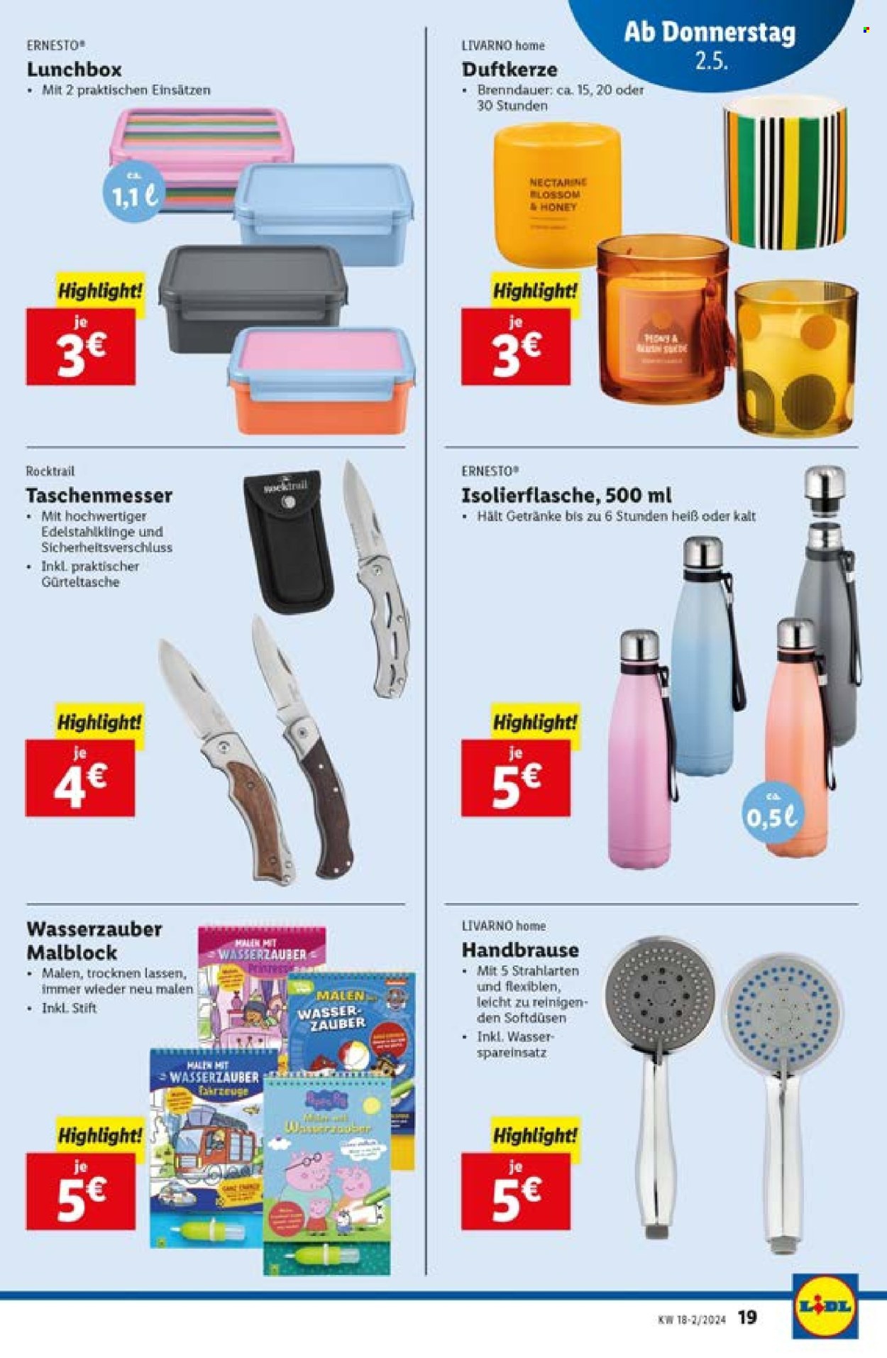 Angebote Lidl - 2.5.2024 - 8.5.2024. Seite 19