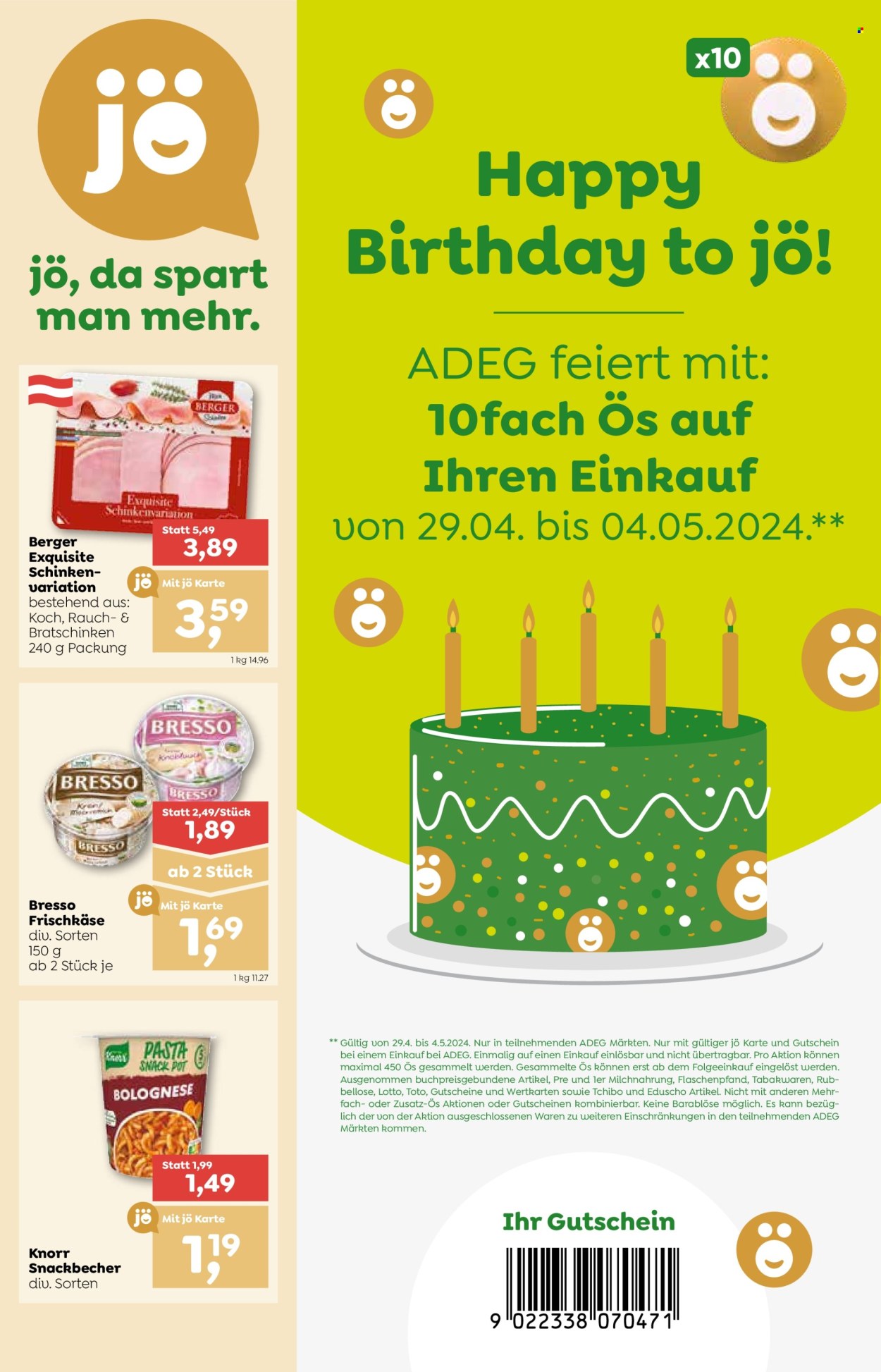 Angebote ADEG - 29.4.2024 - 4.5.2024. Seite 2