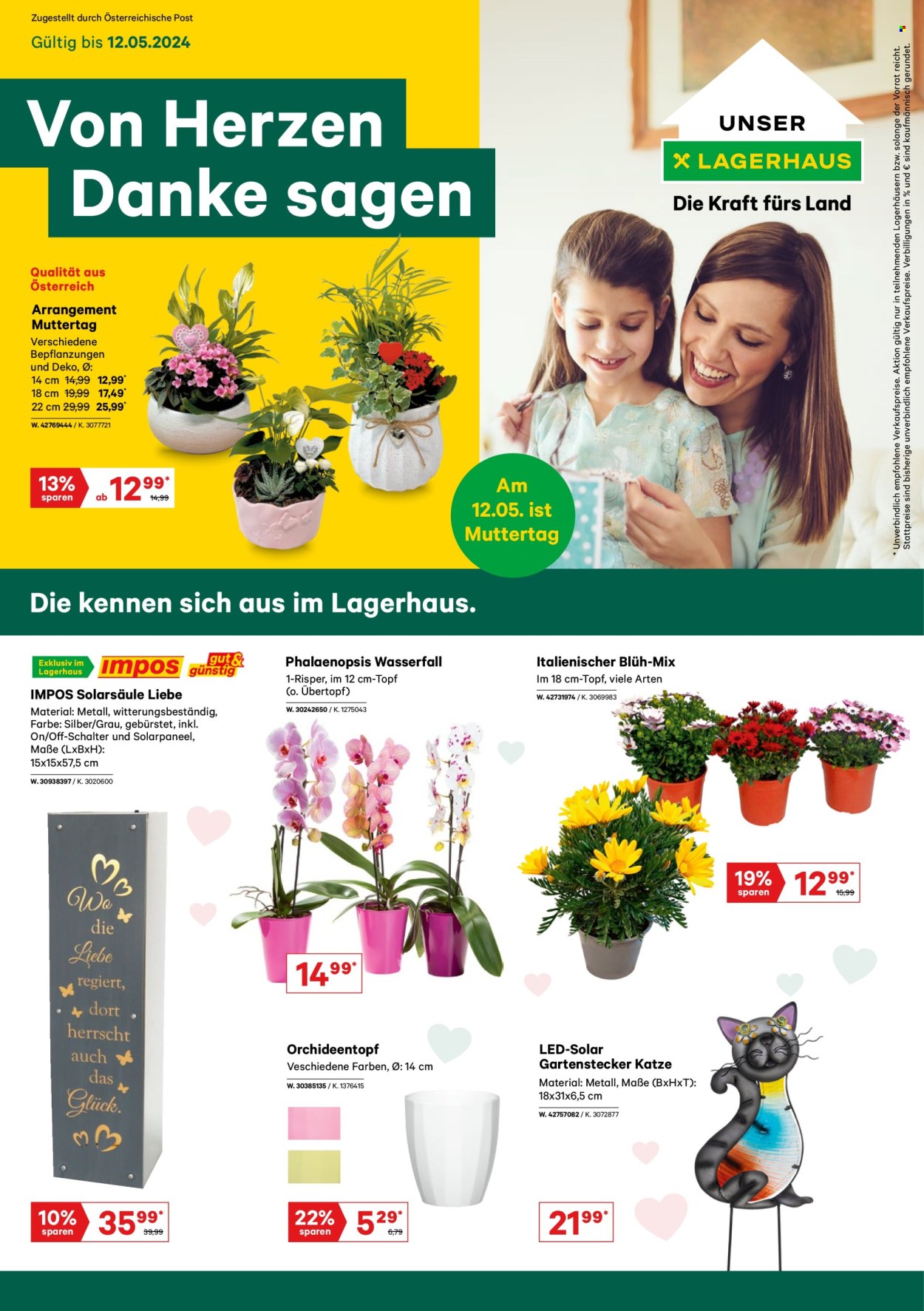Angebote Lagerhaus - 29.4.2024 - 12.5.2024. Seite 1