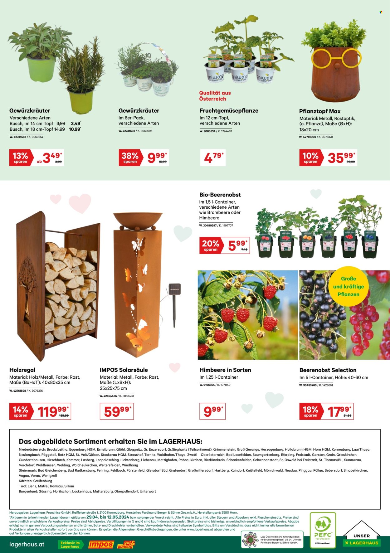 Angebote Lagerhaus - 29.4.2024 - 12.5.2024. Seite 8