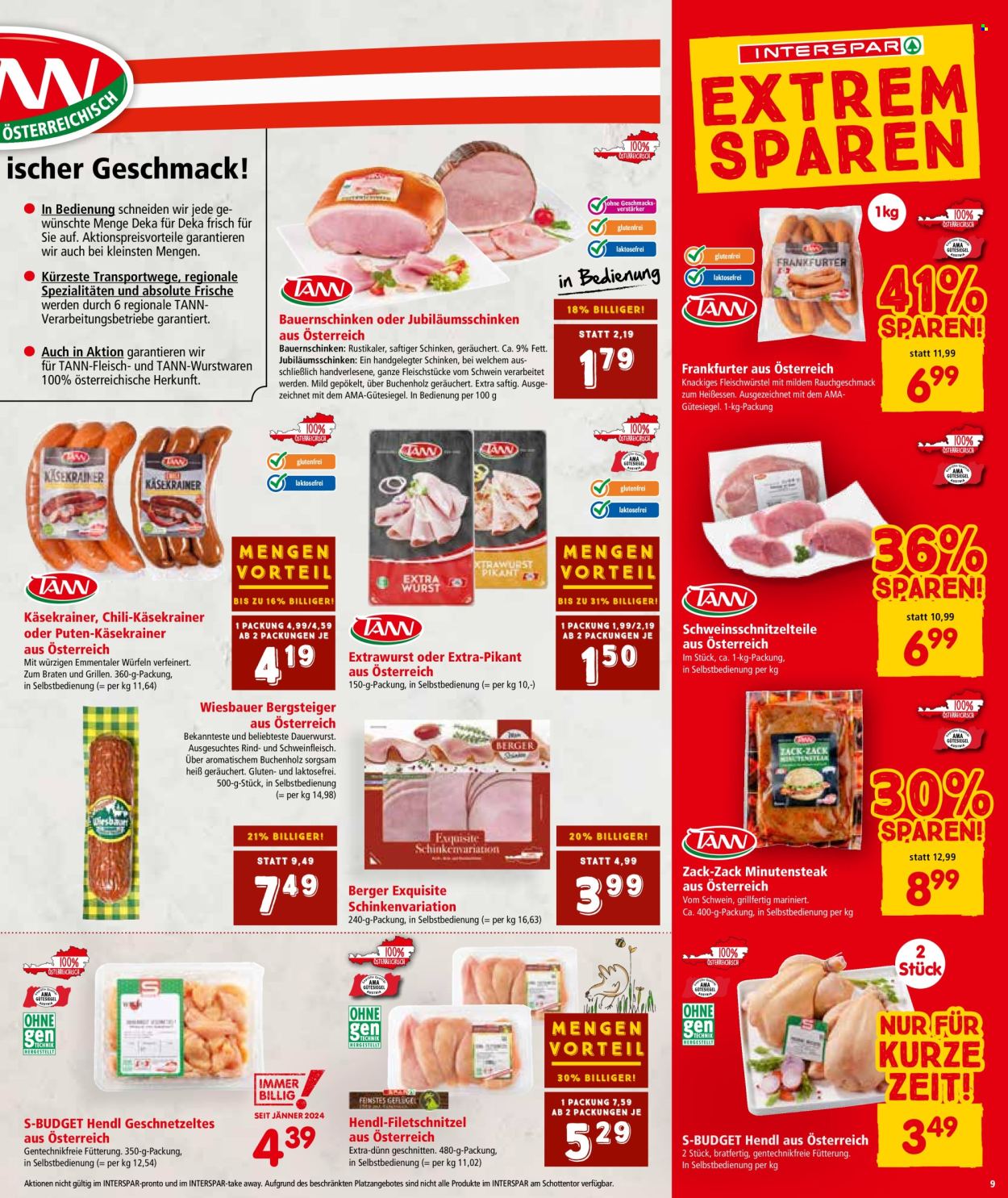 Angebote INTERSPAR - 2.5.2024 - 15.5.2024. Seite 9