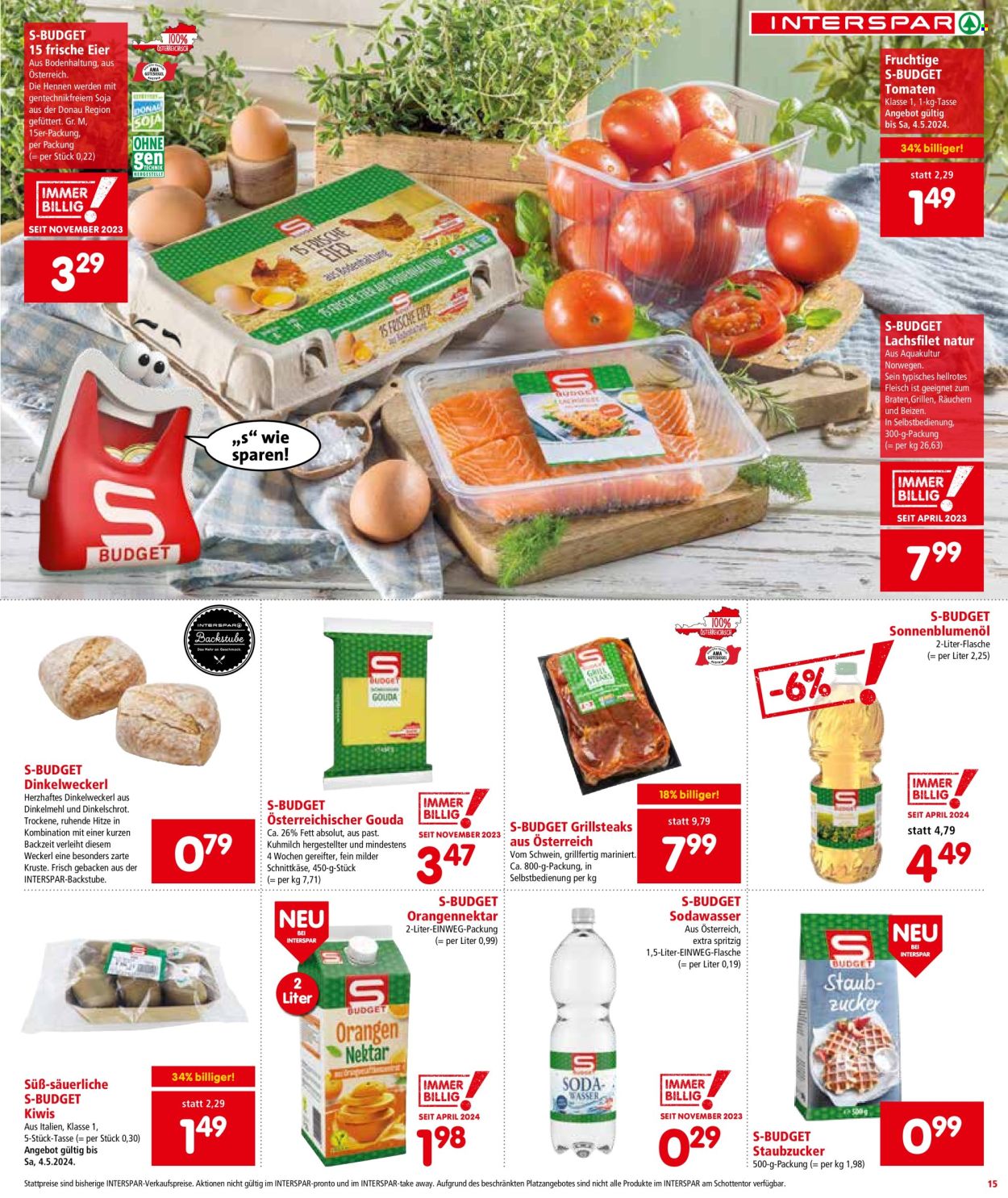 Angebote INTERSPAR - 2.5.2024 - 15.5.2024. Seite 15