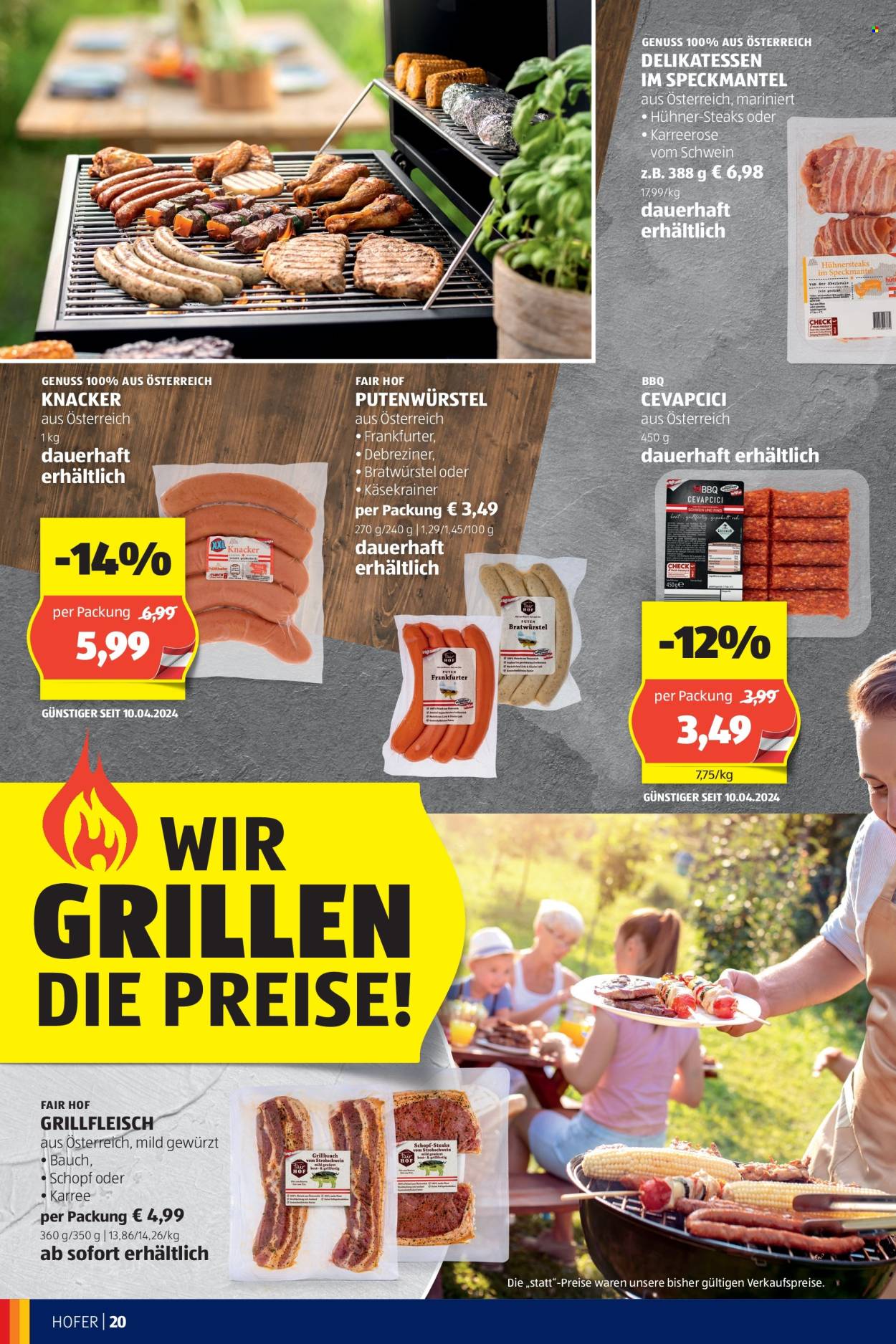 Angebote Hofer. Seite 20
