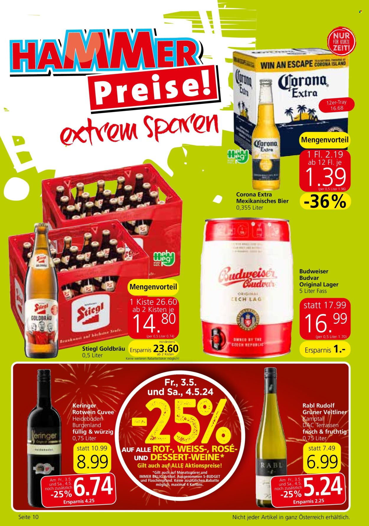 Angebote EUROSPAR - 2.5.2024 - 15.5.2024. Seite 10