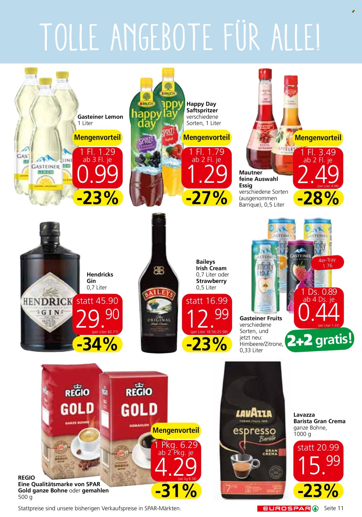 Angebote EUROSPAR - 2.5.2024 - 15.5.2024. Seite 11