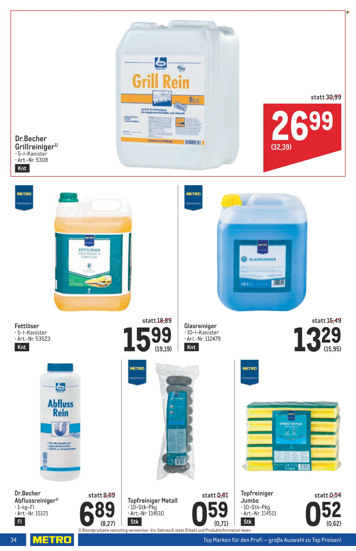Angebote Metro - 2.5.2024 - 15.5.2024. Seite 34
