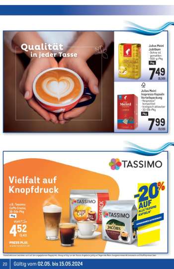 thumbnail - z.B.: Tassimo Caffe Crema
