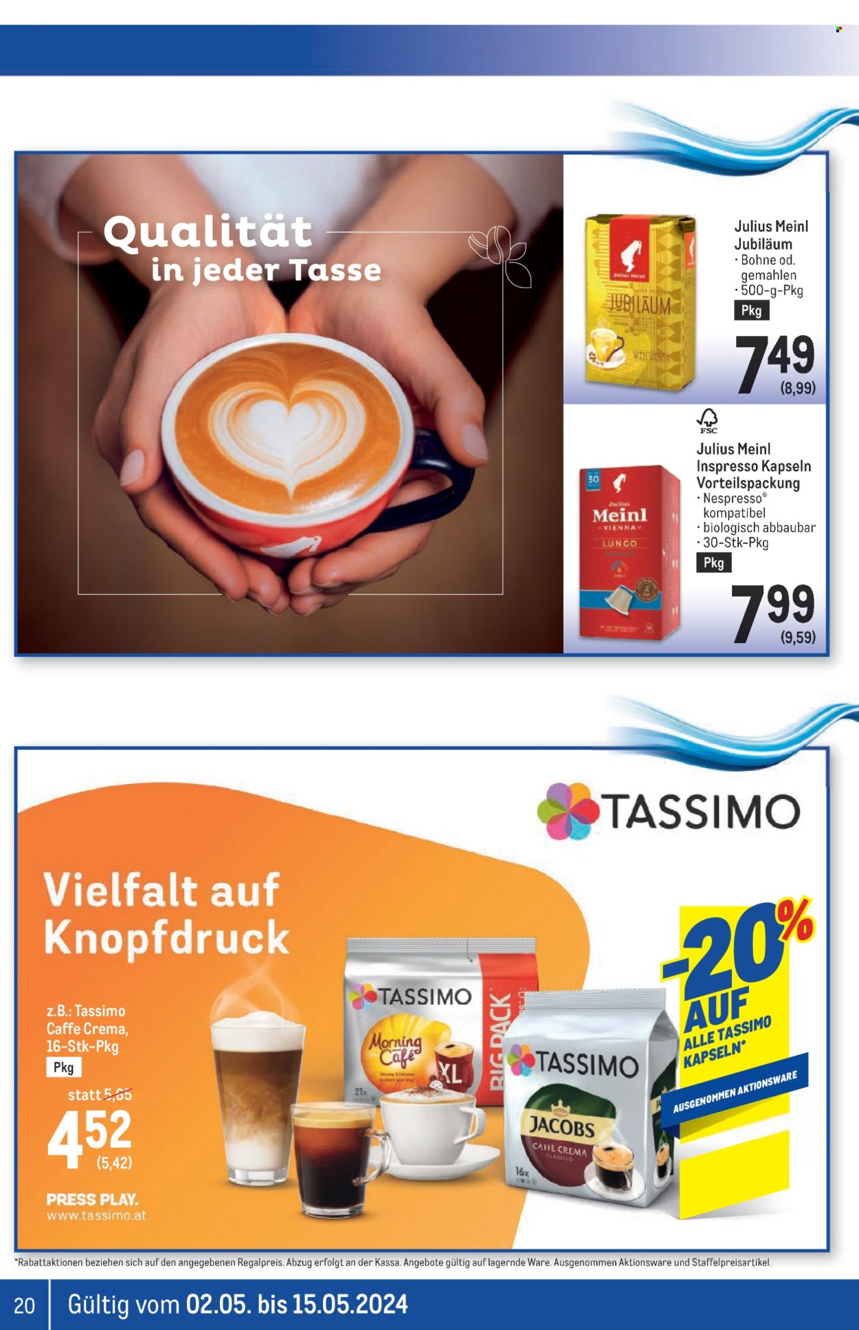Angebote Metro - 2.5.2024 - 15.5.2024. Seite 20