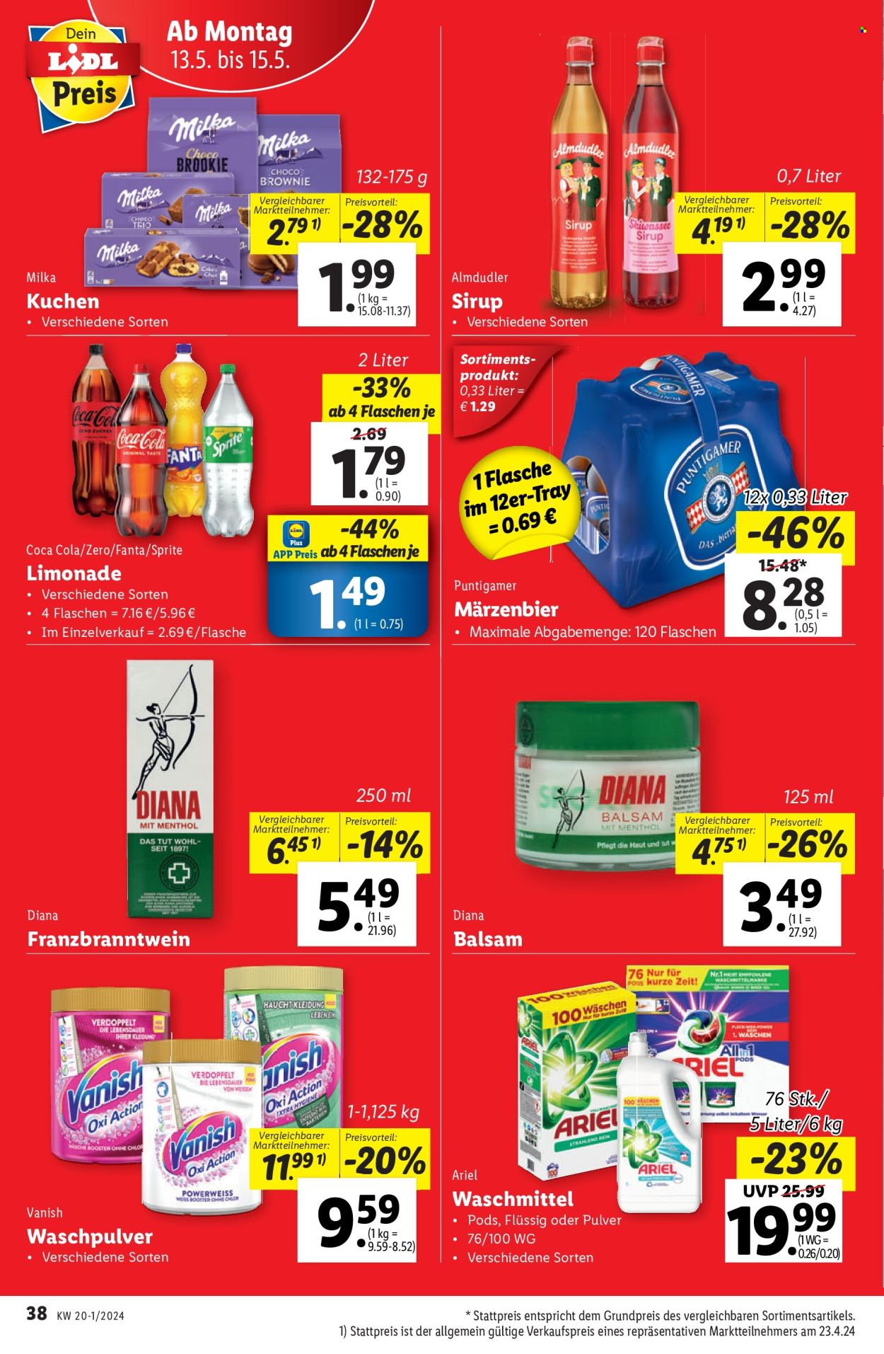 Angebote Lidl - 8.5.2024 - 14.5.2024. Seite 38