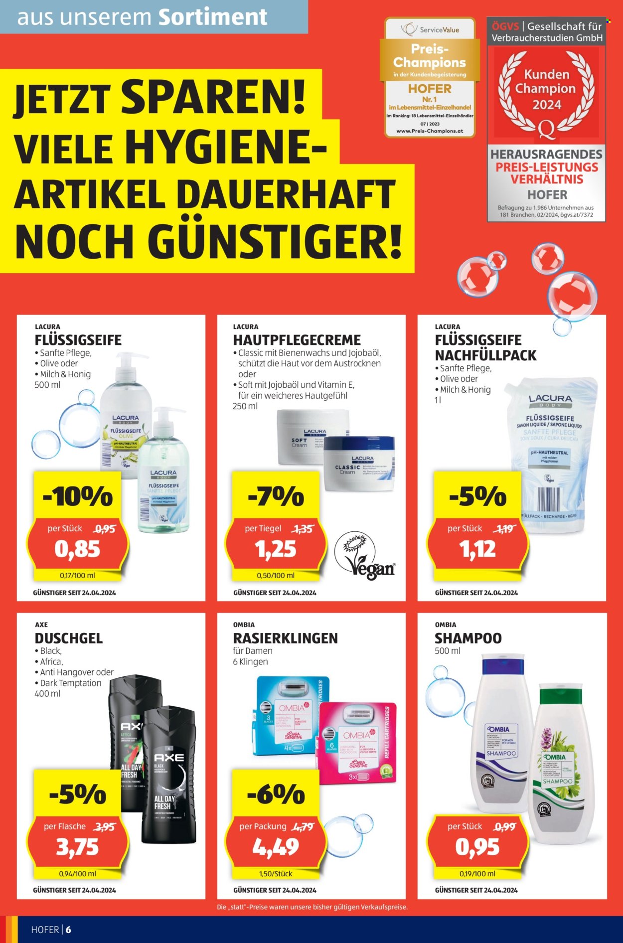 Angebote Hofer - 10.5.2024 - 16.5.2024. Seite 8