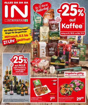 Angebote INTERSPAR - 8.5.2024 - 15.5.2024.
