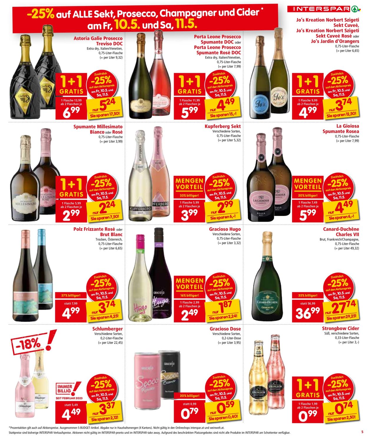 Angebote INTERSPAR - 8.5.2024 - 15.5.2024. Seite 5