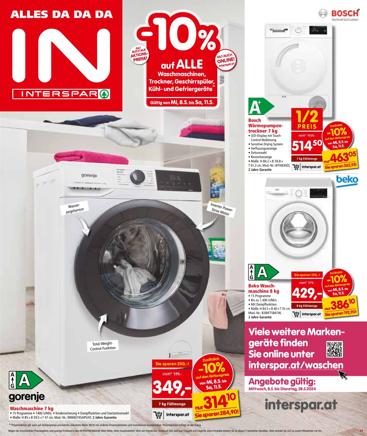 Angebote INTERSPAR - 8.5.2024 - 15.5.2024. Seite 11