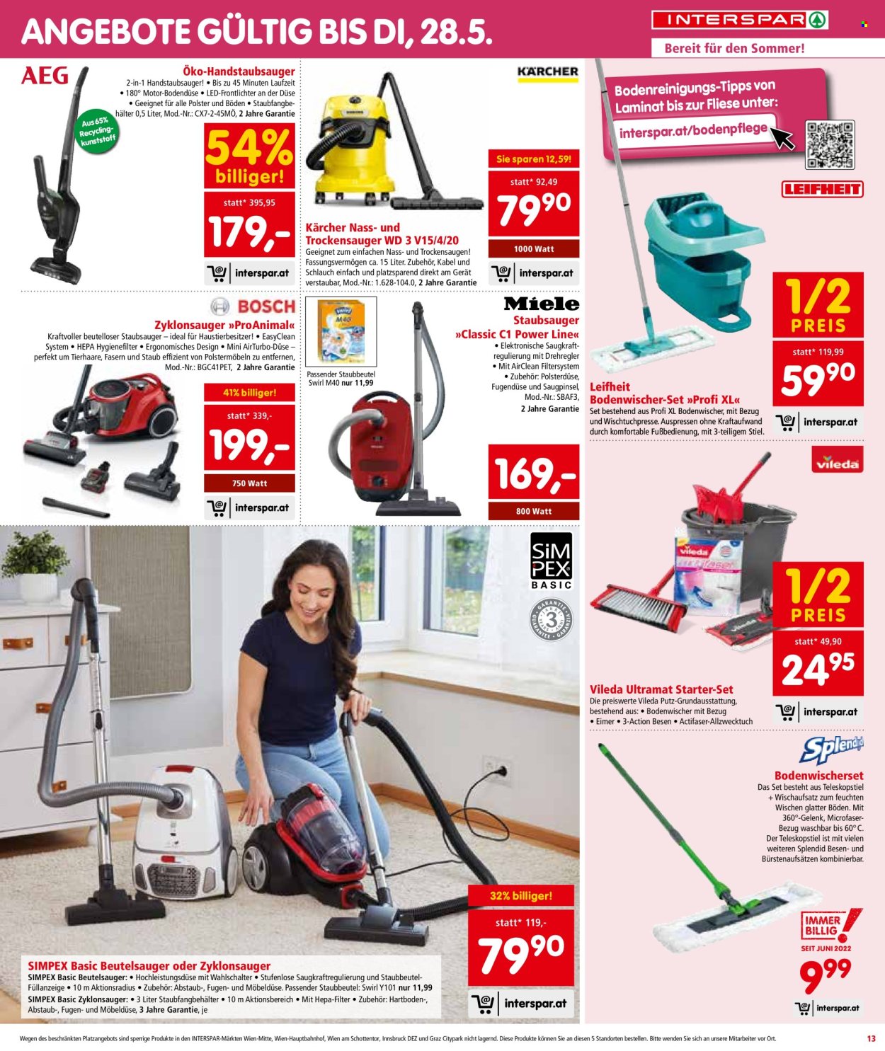 Angebote INTERSPAR - 8.5.2024 - 15.5.2024. Seite 13