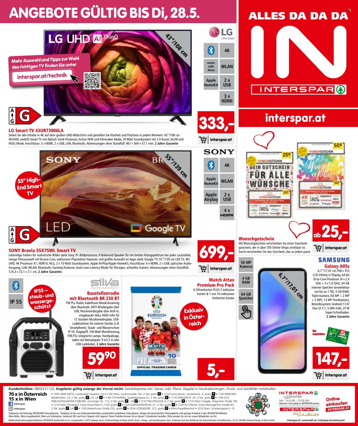 Angebote INTERSPAR - 8.5.2024 - 15.5.2024. Seite 16