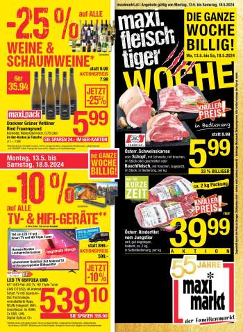 Angebote Maximarkt - 13.5.2024 - 18.5.2024.