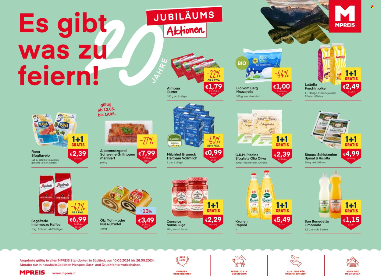 Angebote MPREIS - 10.5.2024 - 26.5.2024. Seite 1