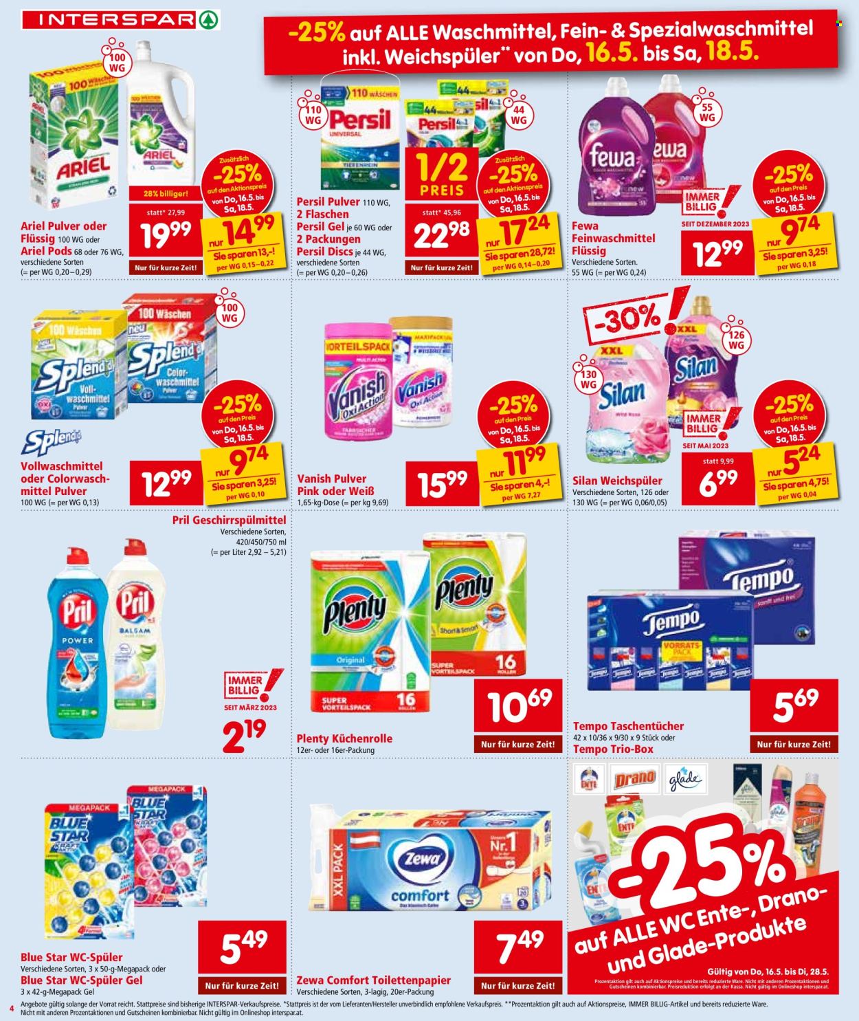 Angebote INTERSPAR - 16.5.2024 - 28.5.2024. Seite 4