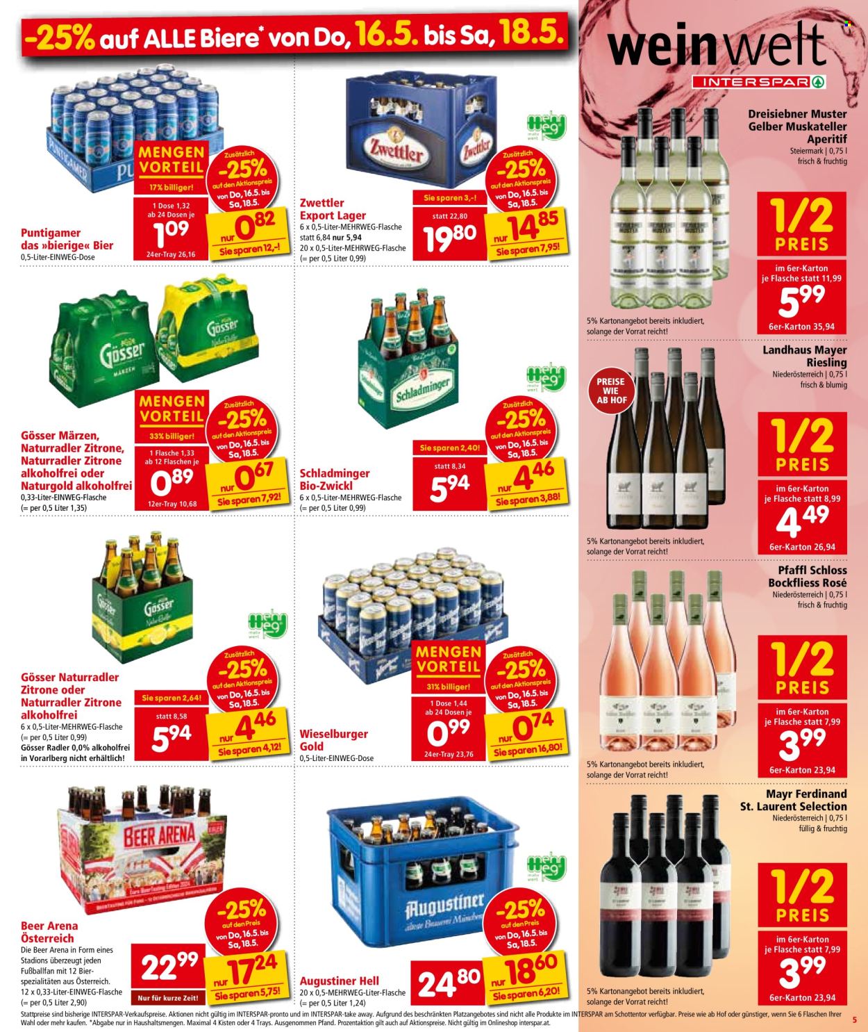 Angebote INTERSPAR - 16.5.2024 - 28.5.2024. Seite 5