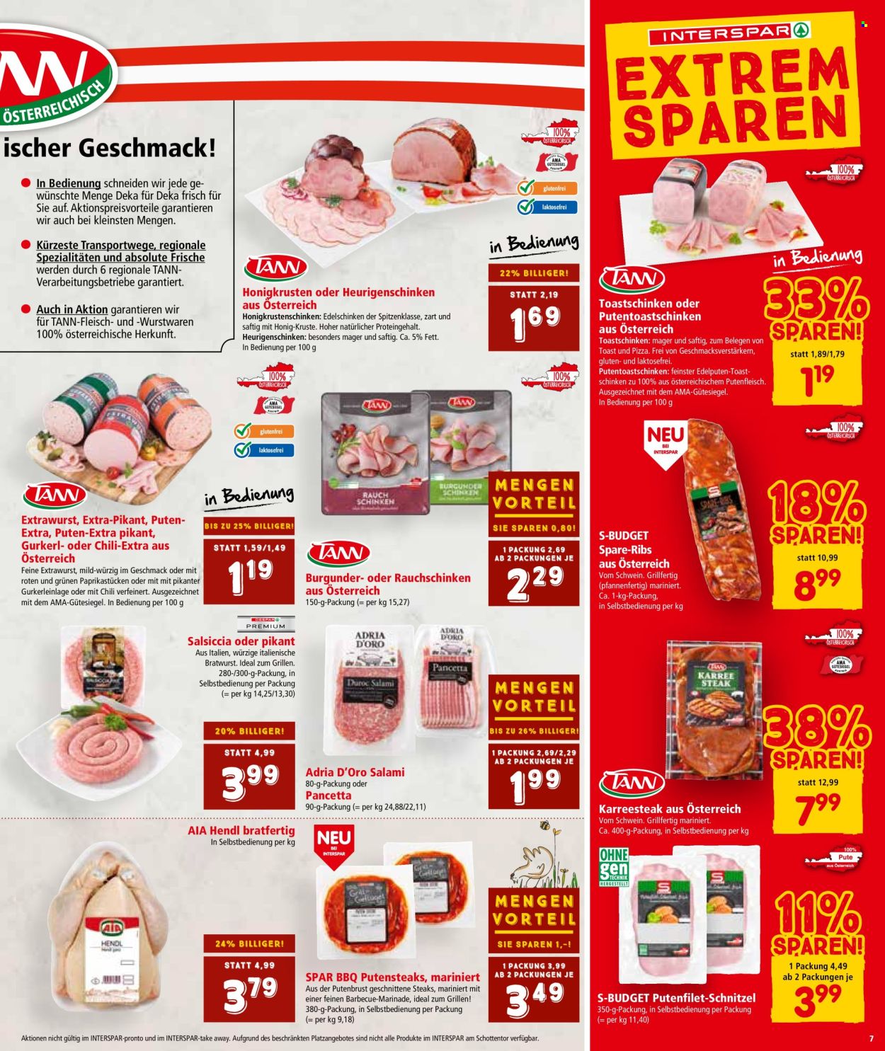 Angebote INTERSPAR - 16.5.2024 - 28.5.2024. Seite 7